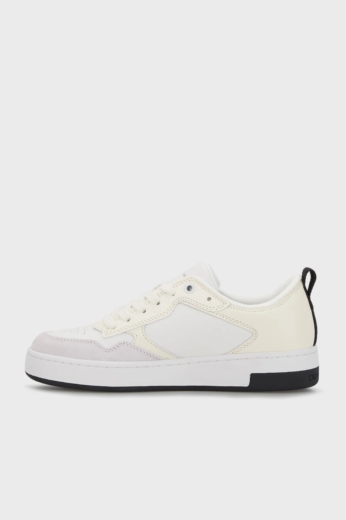 Calvin Klein Deri Sneaker Bayan Ayakkabı YW0YW00876 0F4 BEYAZ - 2