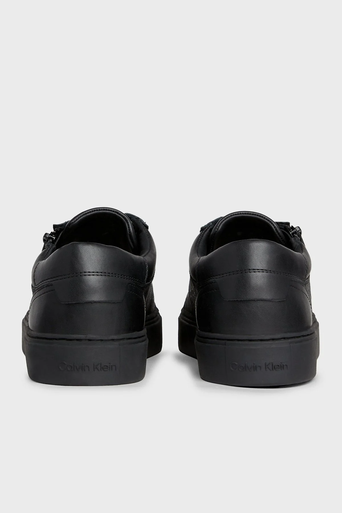 Calvin Klein Deri Sneaker HM0HM0142401J Erkek Ayakkabı HM0HM01424 01J SİYAH - 6