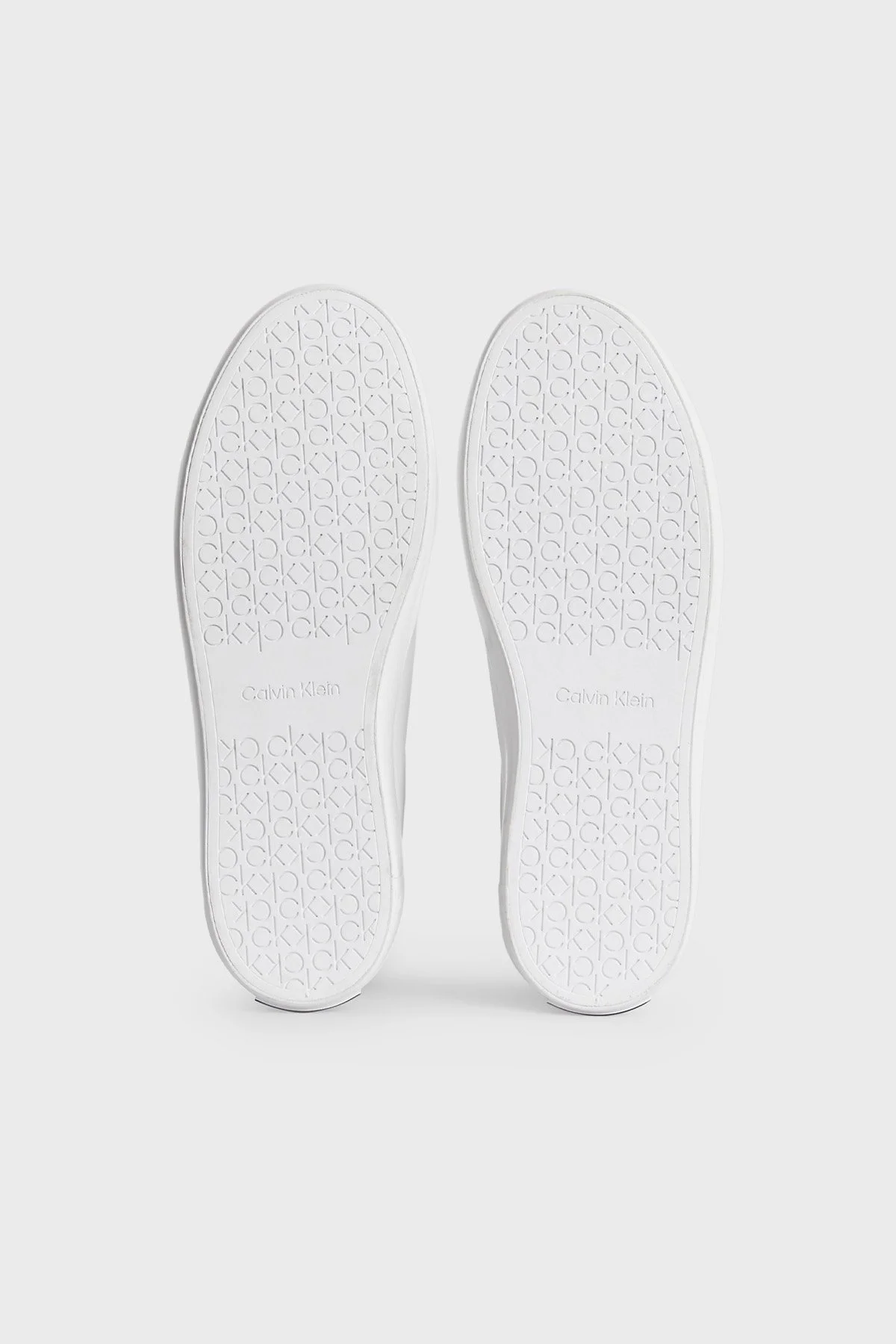 Calvin Klein Deri Sneaker HW0HW01406YBR Bayan Ayakkabı HW0HW01406 YBR BEYAZ - 5