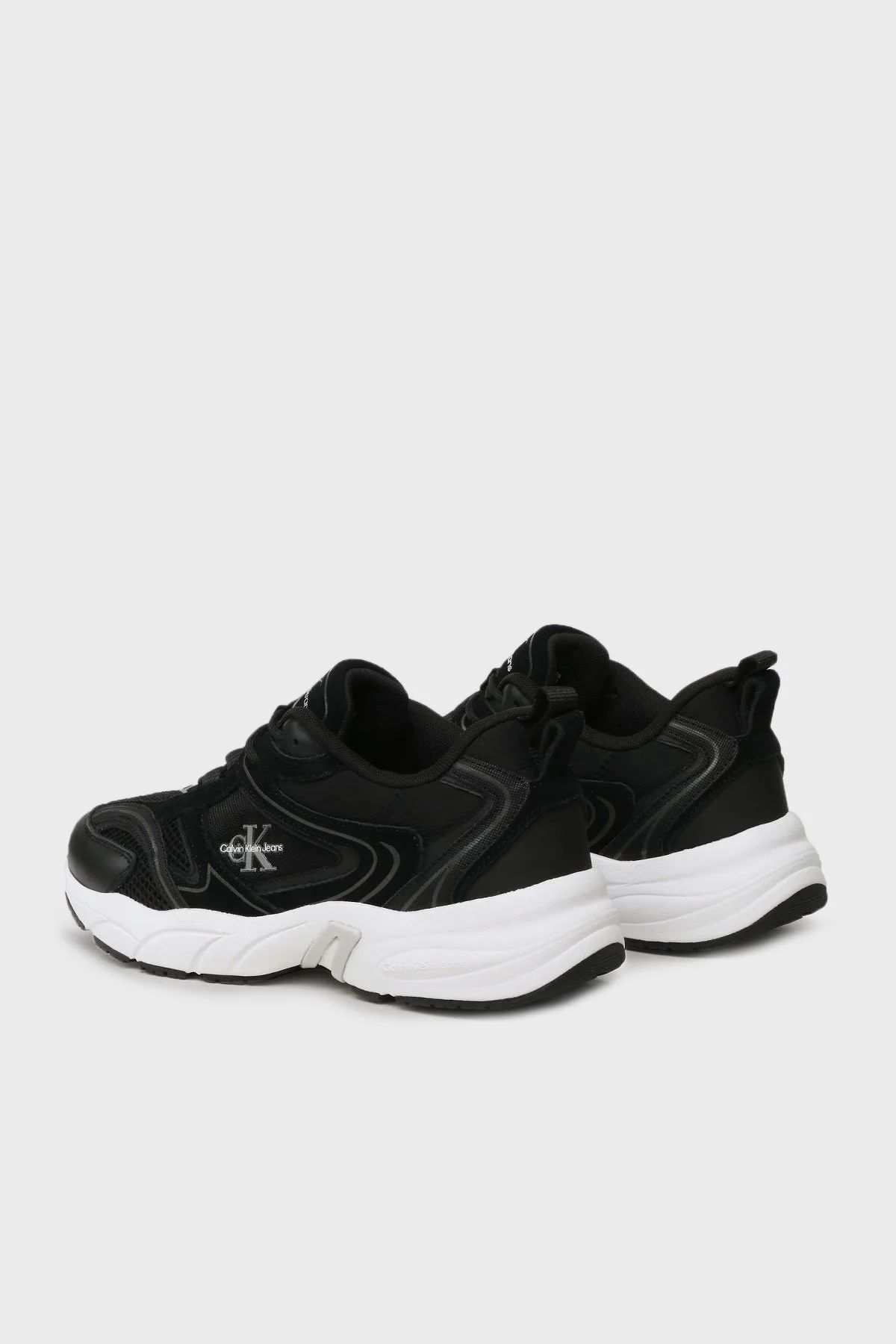 Calvin Klein Deri Sneaker YM0YM006360GL Erkek Ayakkabı YM0YM00636 0GL SİYAH - 3