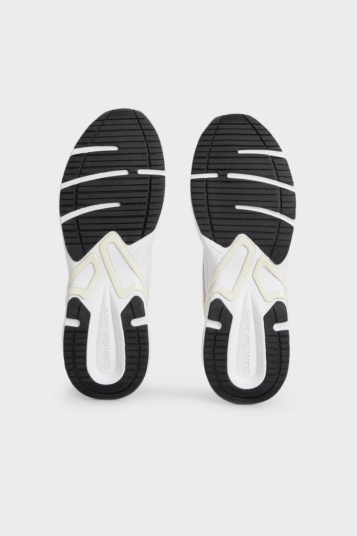 Calvin Klein Deri Sneaker YM0YM006360K6 Erkek Ayakkabı YM0YM00636 0K6 BEYAZ - 6