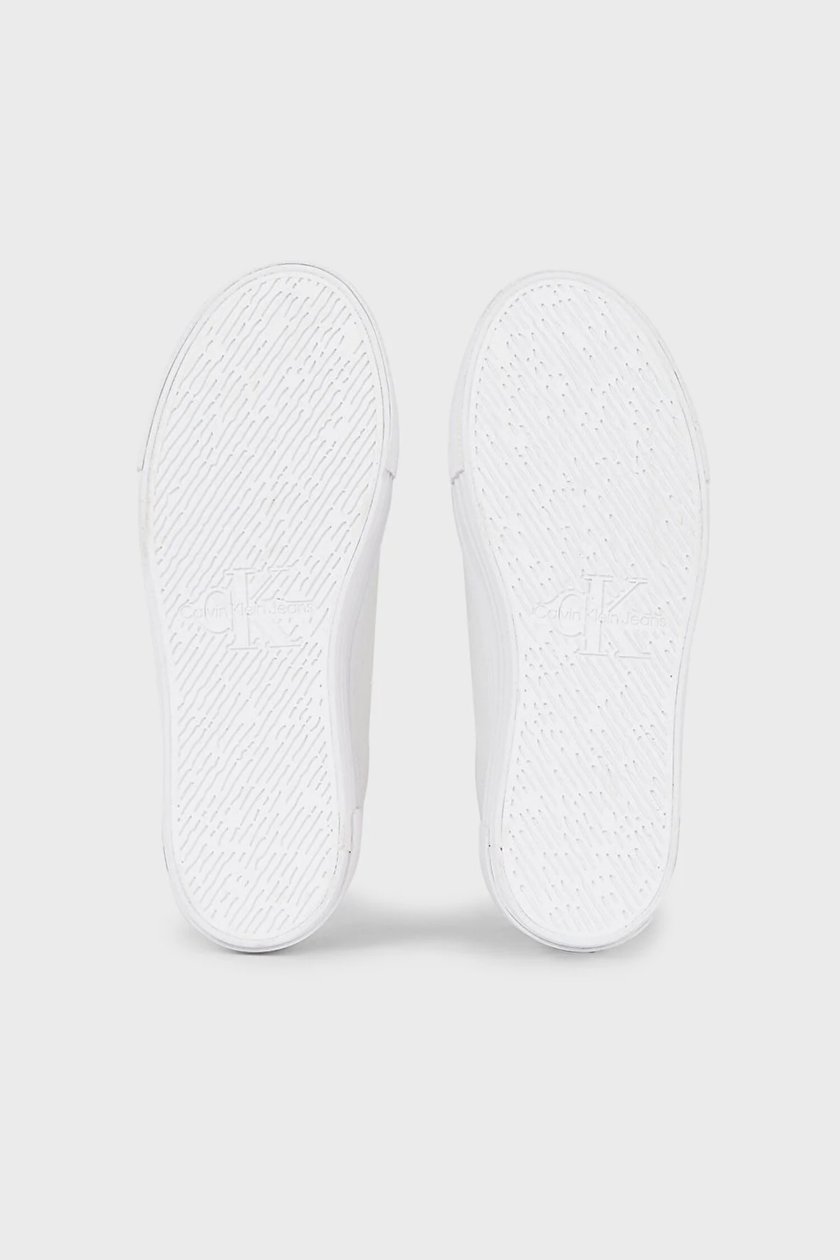Calvin Klein Deri Sneaker YW0YW00821YBR Bayan Ayakkabı YW0YW00821 YBR BEYAZ - 5
