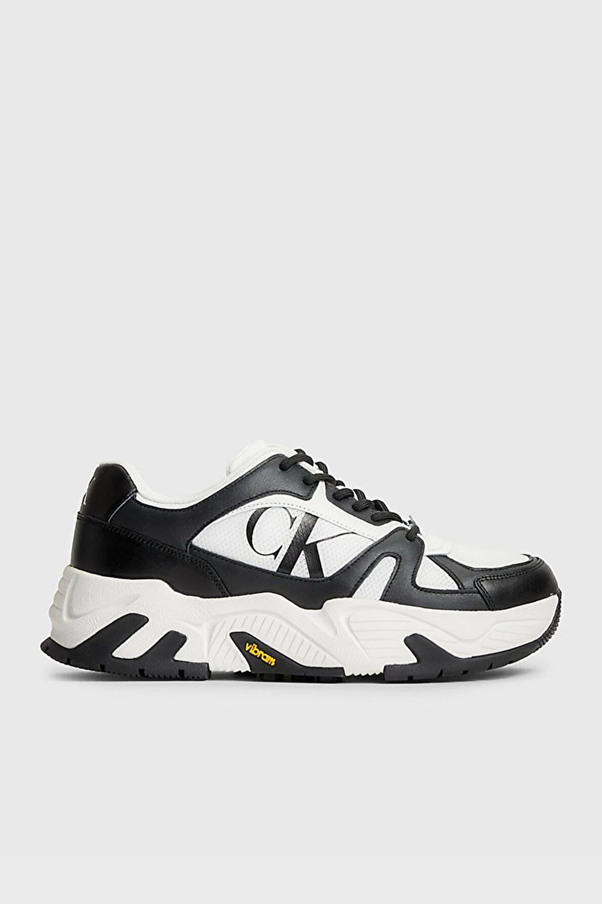 Calvin Klein Deri Spor YW0YW01063BEH Bayan Ayakkabı YW0YW01063 BEH SİYAH - 1