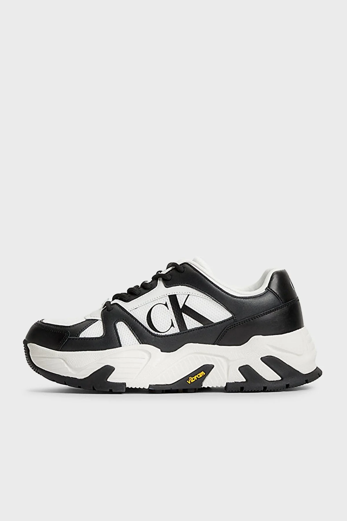 Calvin Klein Deri Spor YW0YW01063BEH Bayan Ayakkabı YW0YW01063 BEH SİYAH - 2
