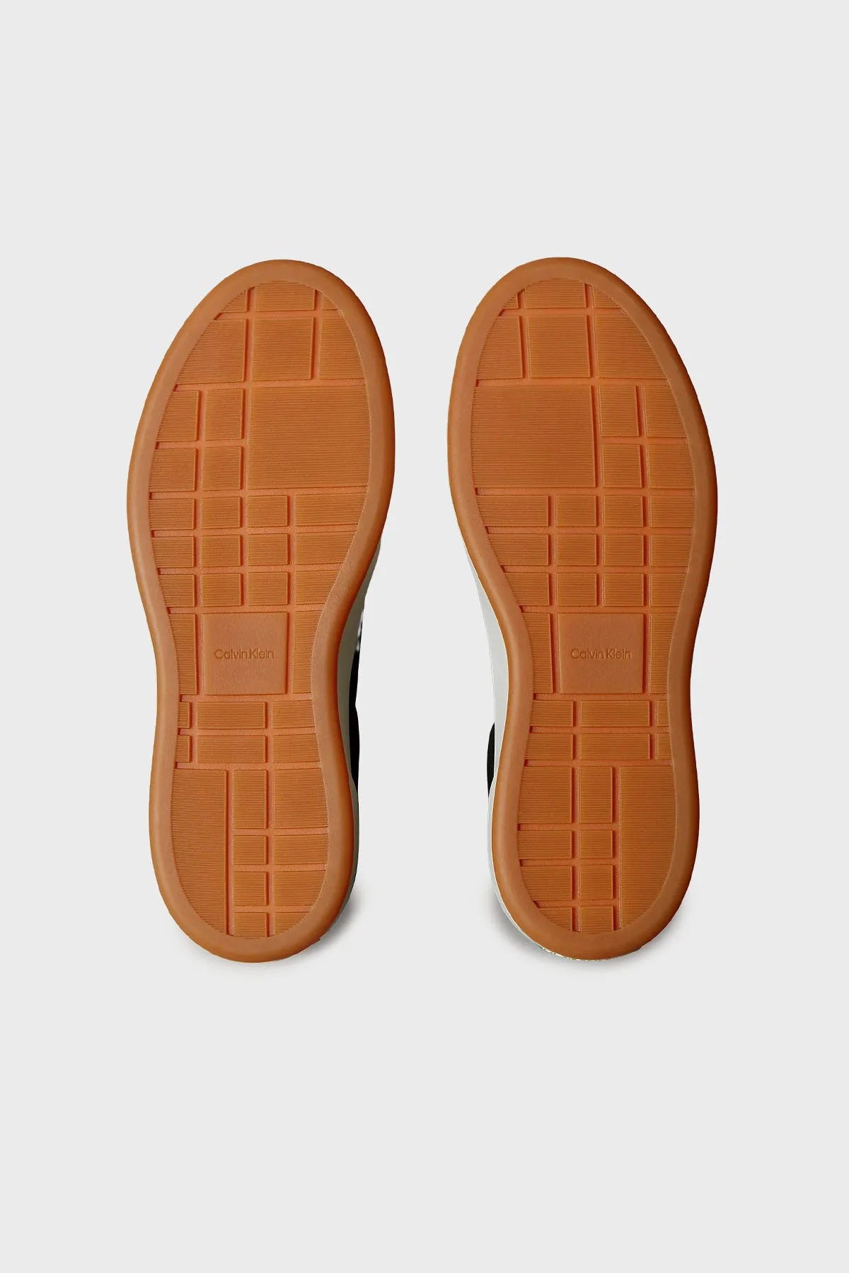 Calvin Klein Deri Süet Detaylı Sneaker YW0YW0202301G Bayan Ayakkabı YW0YW02023 01G SİYAH - 6