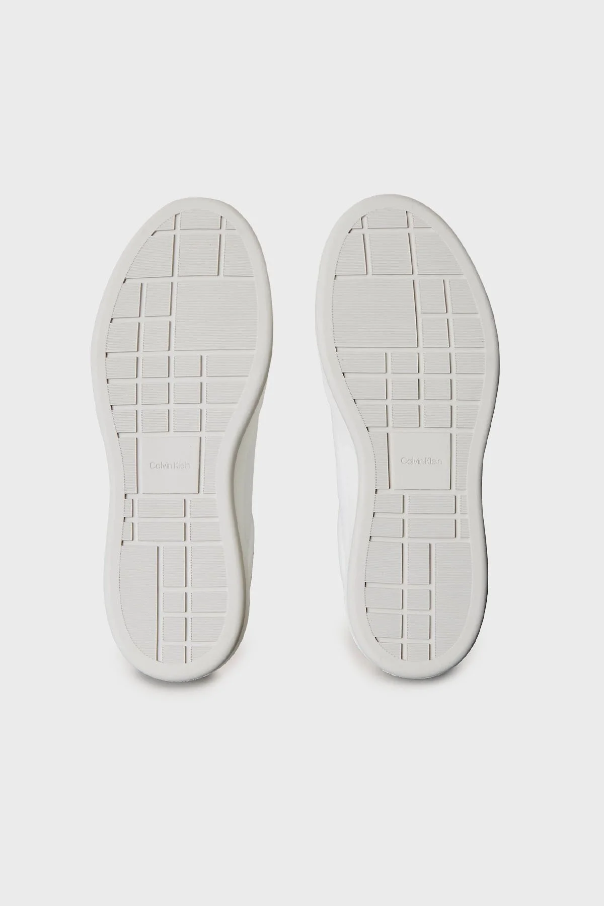 Calvin Klein Deri Süet Detaylı Sneaker YW0YW020230K7 Bayan Ayakkabı YW0YW02023 0K7 BEYAZ - 6