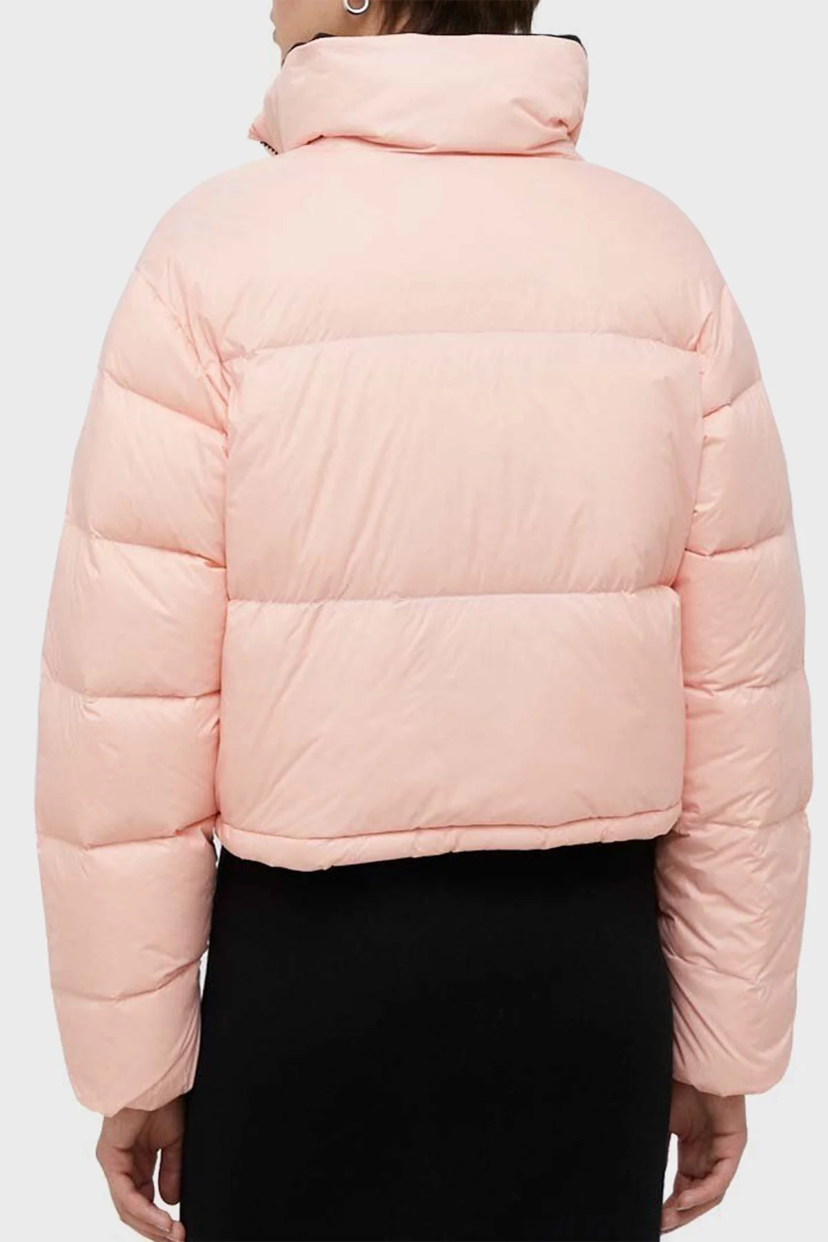 Calvin Klein Dik Yaka Şişme Bayan Mont J20J221649 TLV PEMBE - 2