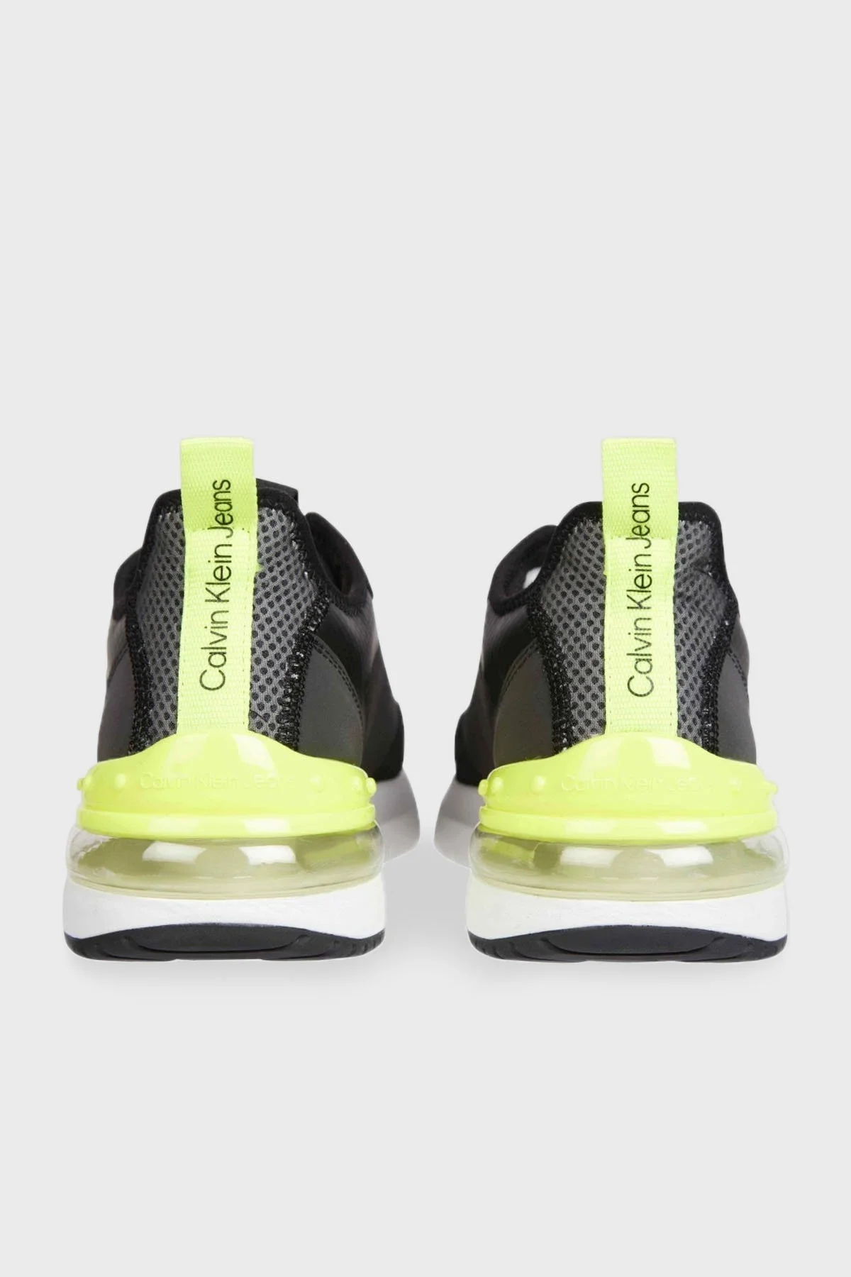 Calvin Klein Doğal Deri Sneaker YM0YM00630BDS Erkek Ayakkabı YM0YM00630 BDS SİYAH - 4