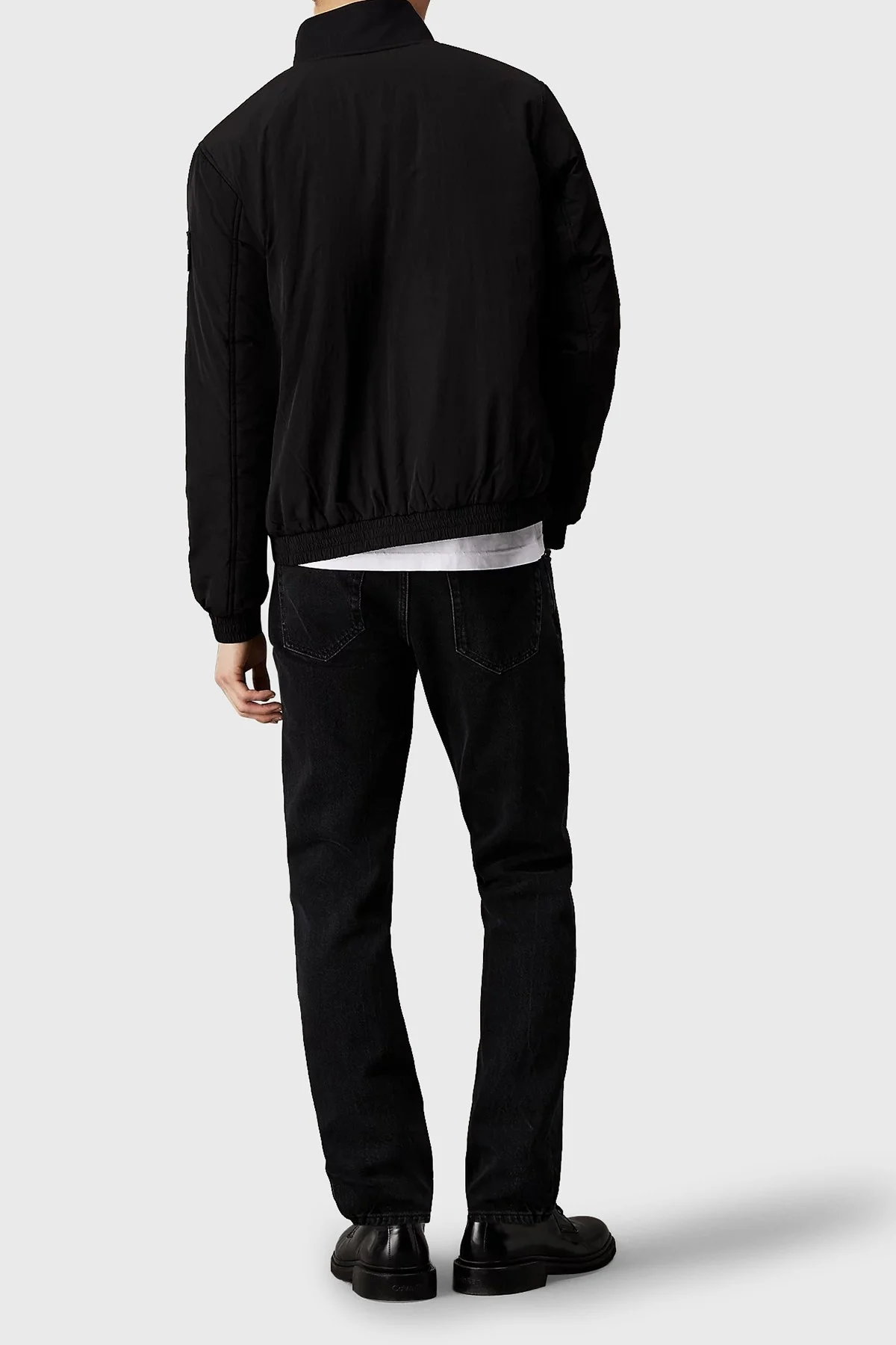 Calvin Klein Dolgulu Fermuarlı J30J325592BEH Erkek Ceket J30J325592 BEH SİYAH - 2