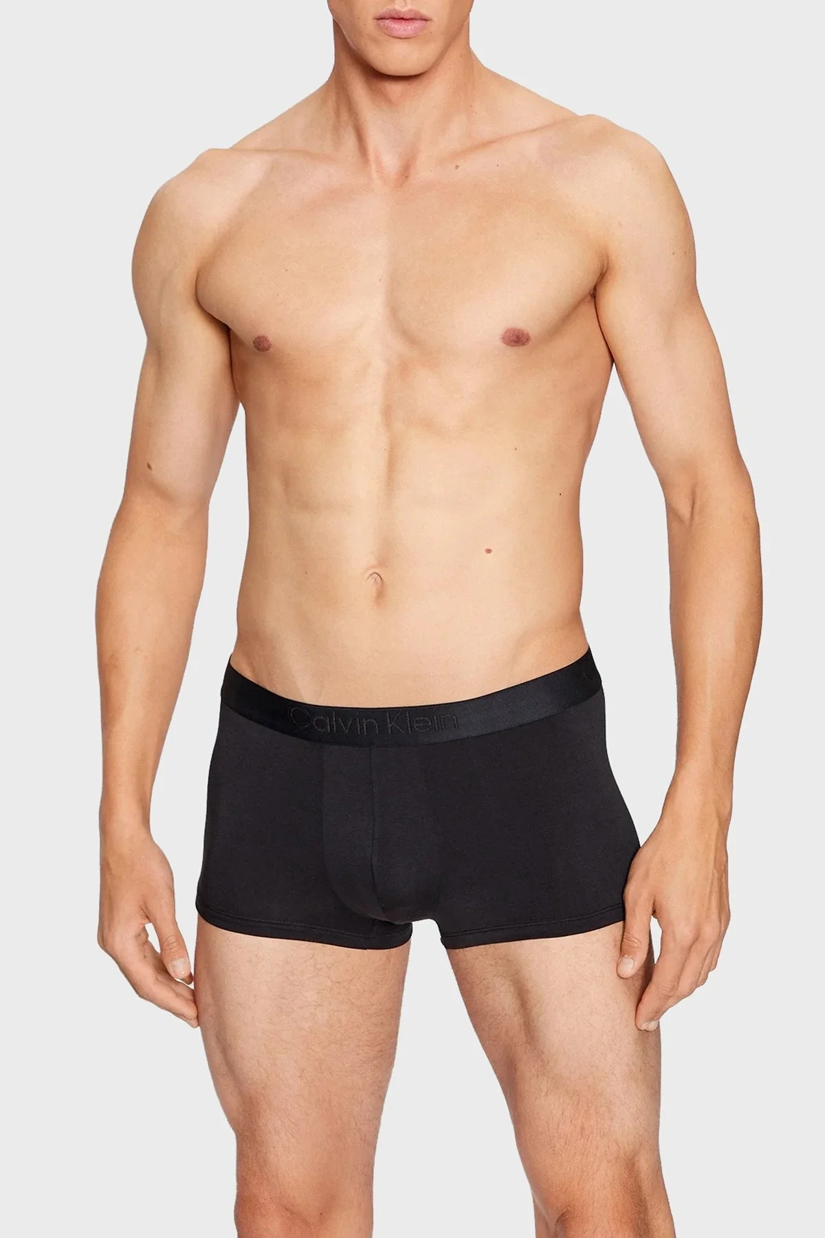 Calvin Klein Düşük Bel Esnek 3 Pack 000NB3651AFZ7 Erkek Boxer 000NB3651A FZ7 SİYAH-GRİ-LACİVERT - 3