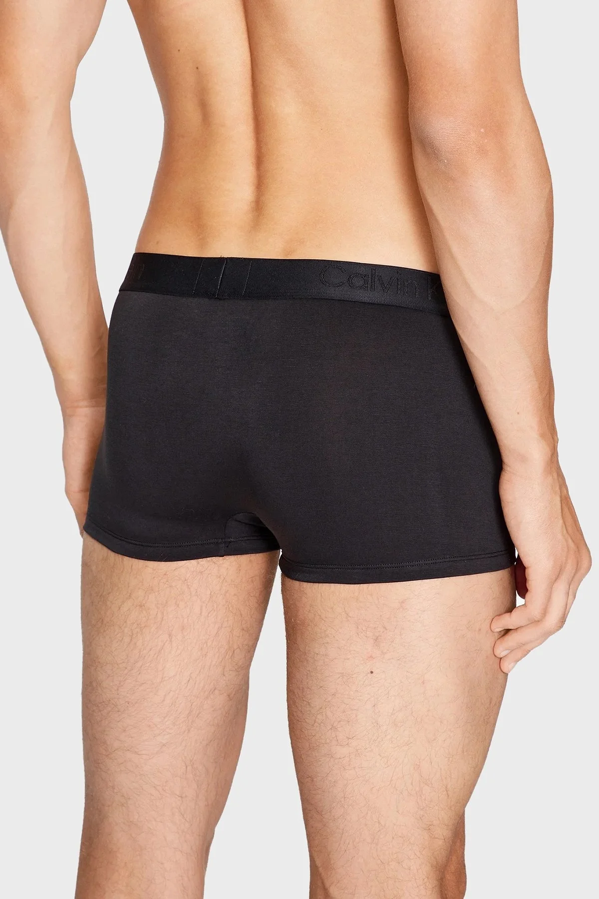 Calvin Klein Düşük Bel Esnek 3 Pack 000NB3651AFZ7 Erkek Boxer 000NB3651A FZ7 SİYAH-GRİ-LACİVERT - 4