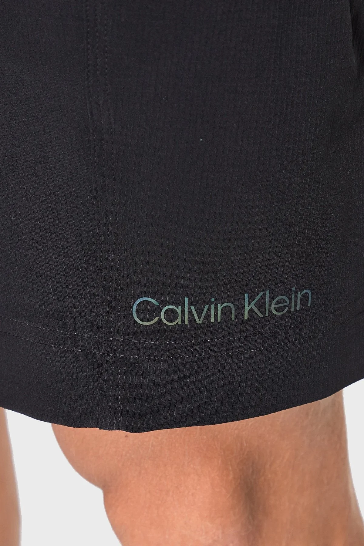 Calvin Klein Elastik Bel Bantlı Cepli Regular Fit 00GMS3S808BAE Erkek Short 00GMS3S808 BAE SİYAH - 5
