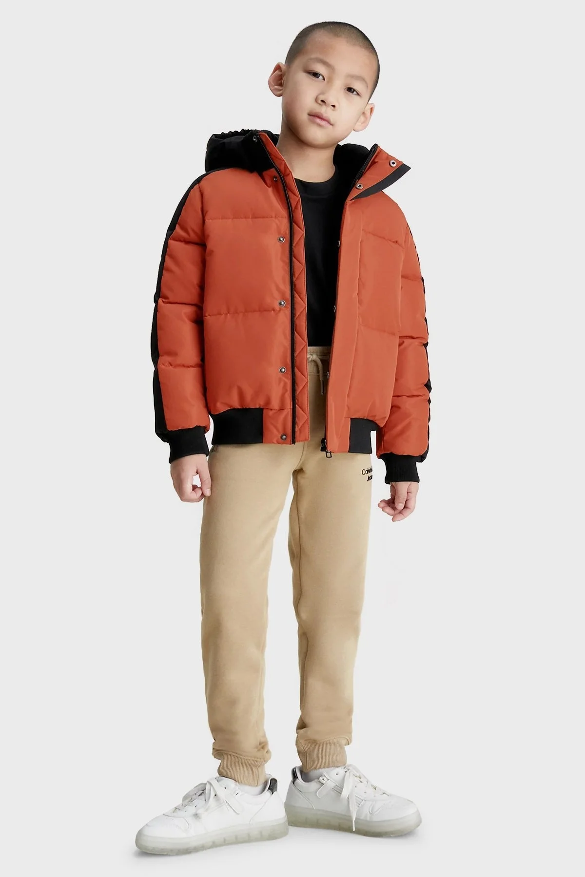 Calvin Klein Çocuk Mont IB0IB01722 GAN KAHVE - 3