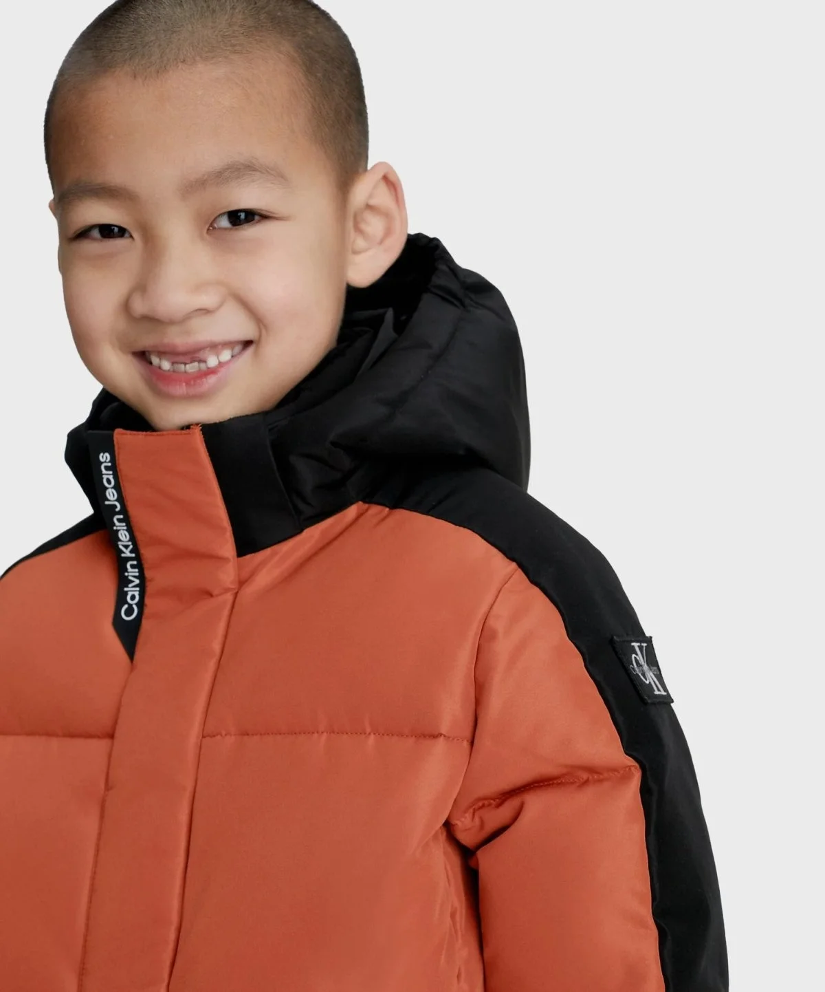 Calvin Klein Çocuk Mont IB0IB01722 GAN KAHVE - 4