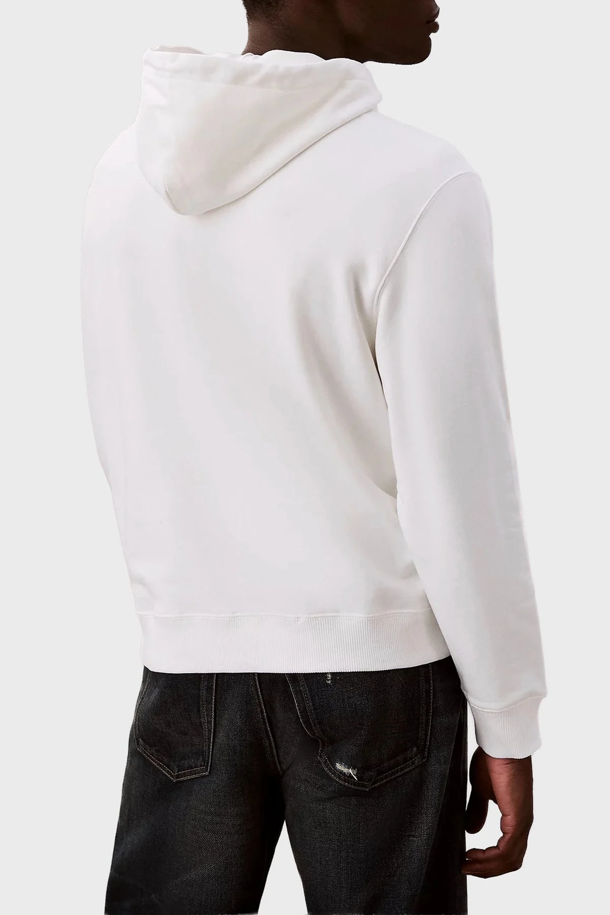 Calvin Klein Erkek Sweat LV04RG269G YAF Beyaz - 4