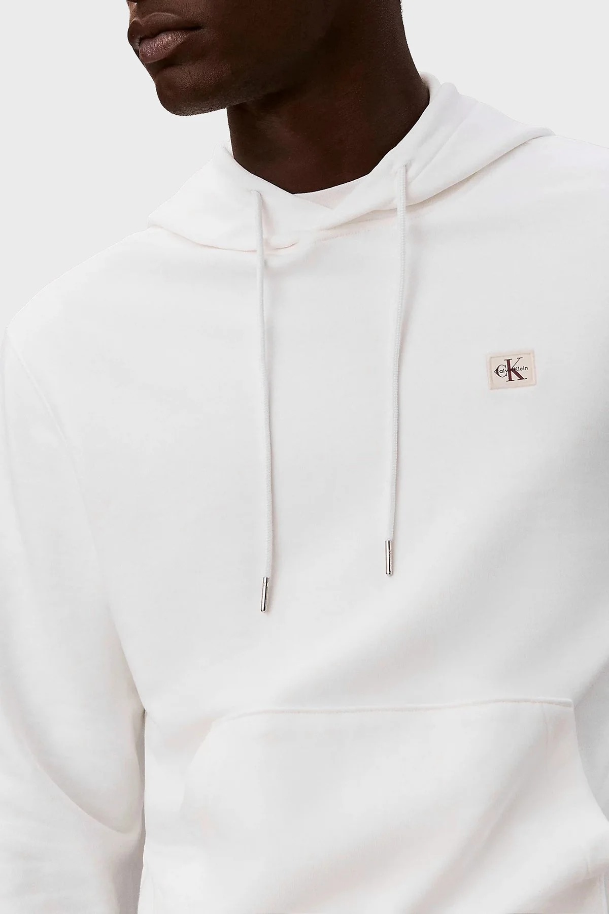 Calvin Klein Erkek Sweat LV04RG269G YAF Beyaz - 5