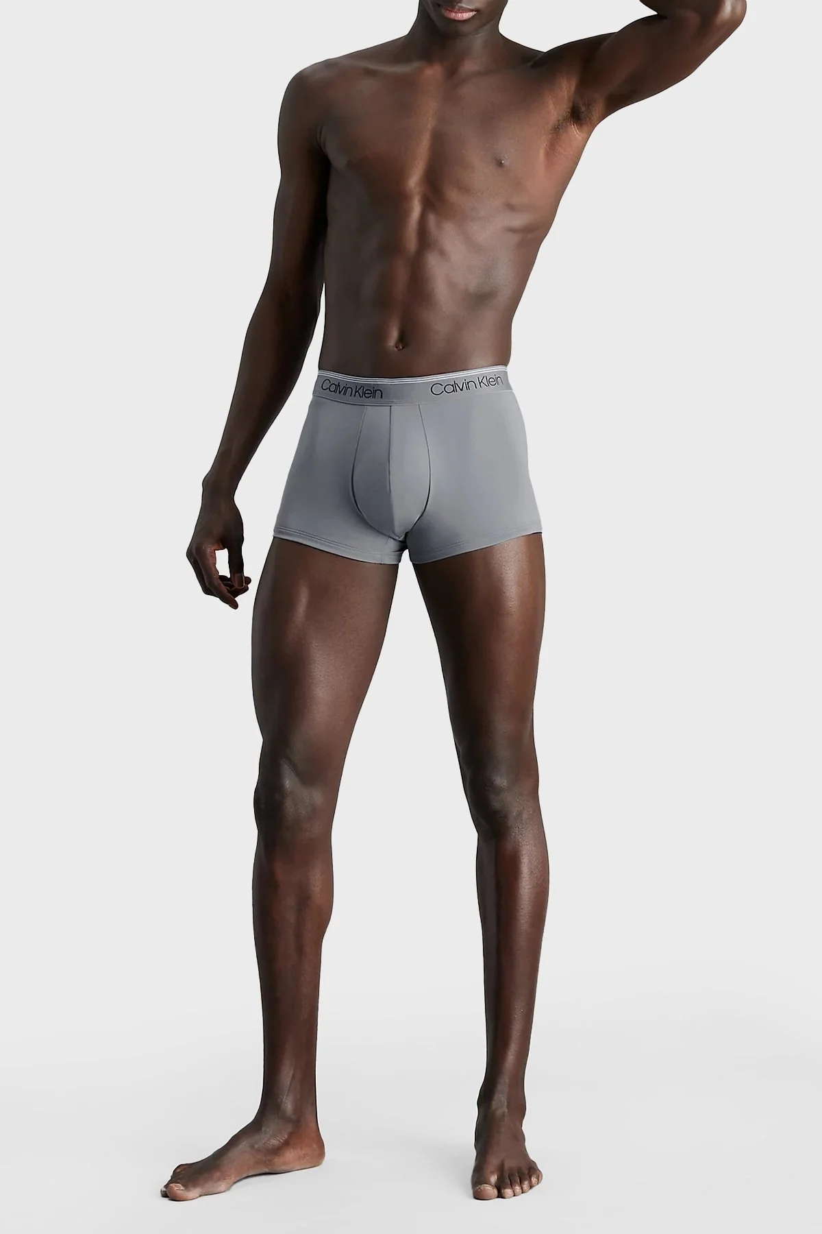 Calvin Klein Esnek 3 Pack 000NB2569A8Z8 Erkek Boxer 000NB2569A 8Z8 Siyah-Kırmızı-Gri - 9