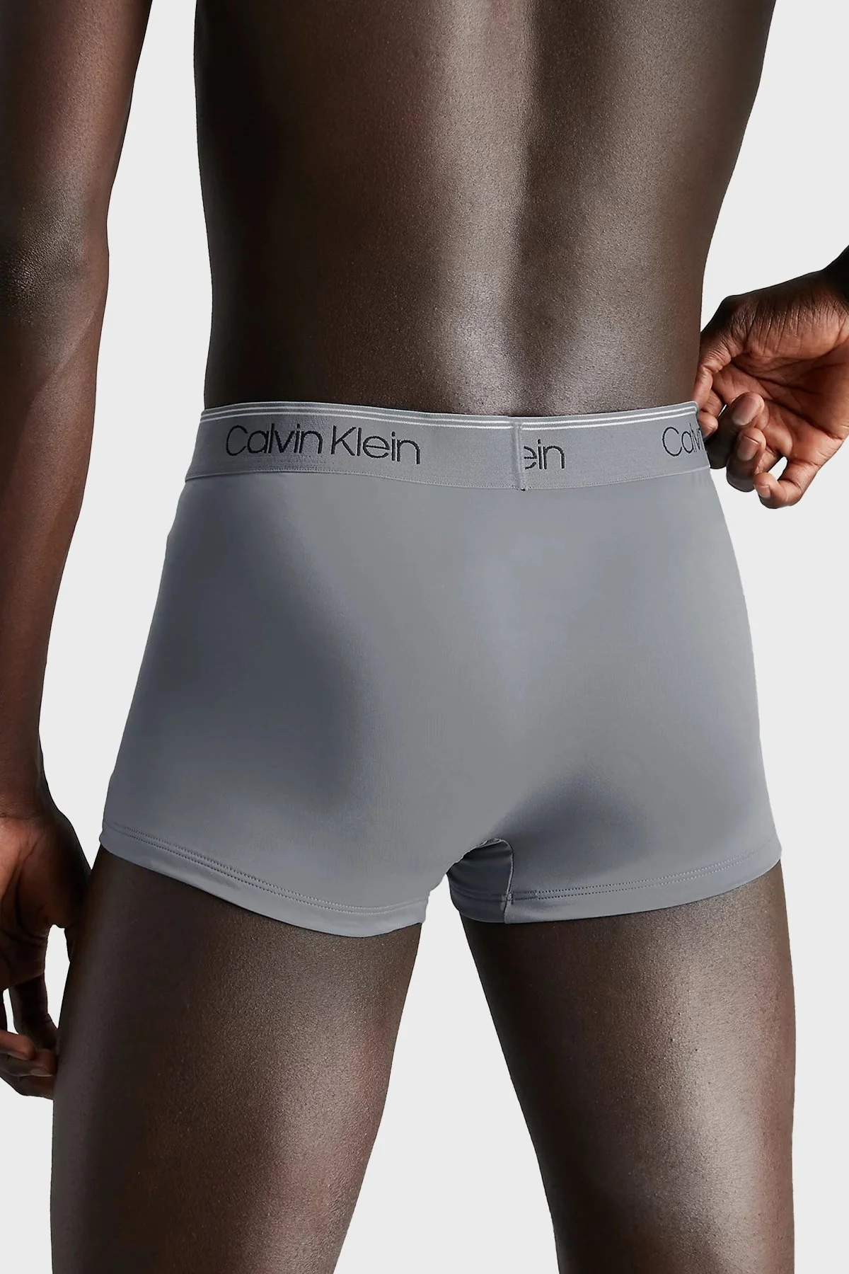 Calvin Klein Esnek 3 Pack 000NB2569A8Z8 Erkek Boxer 000NB2569A 8Z8 Siyah-Kırmızı-Gri - 10
