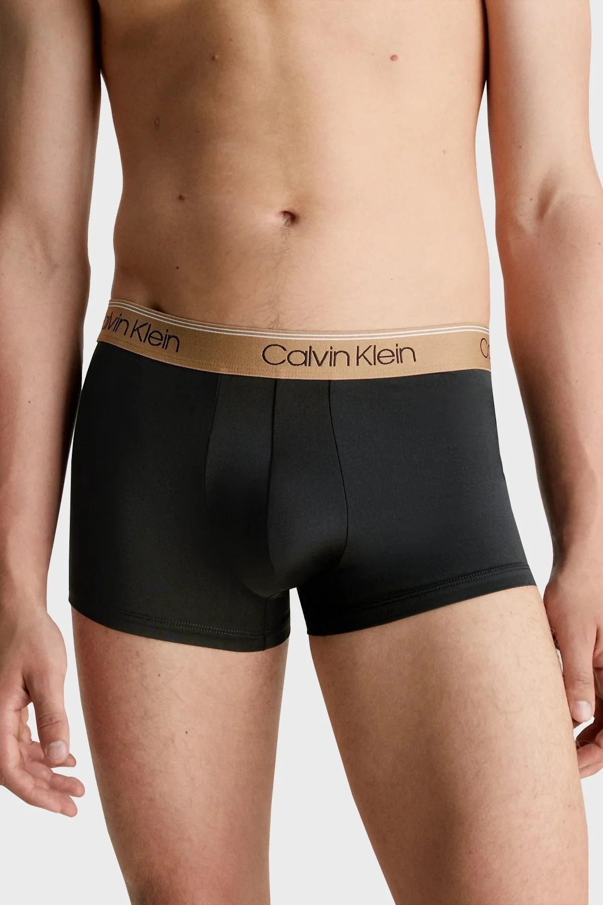 Calvin Klein Esnek 3 Pack 000NB2569AGF0 Erkek Boxer 000NB2569A GF0 SİYAH - 2