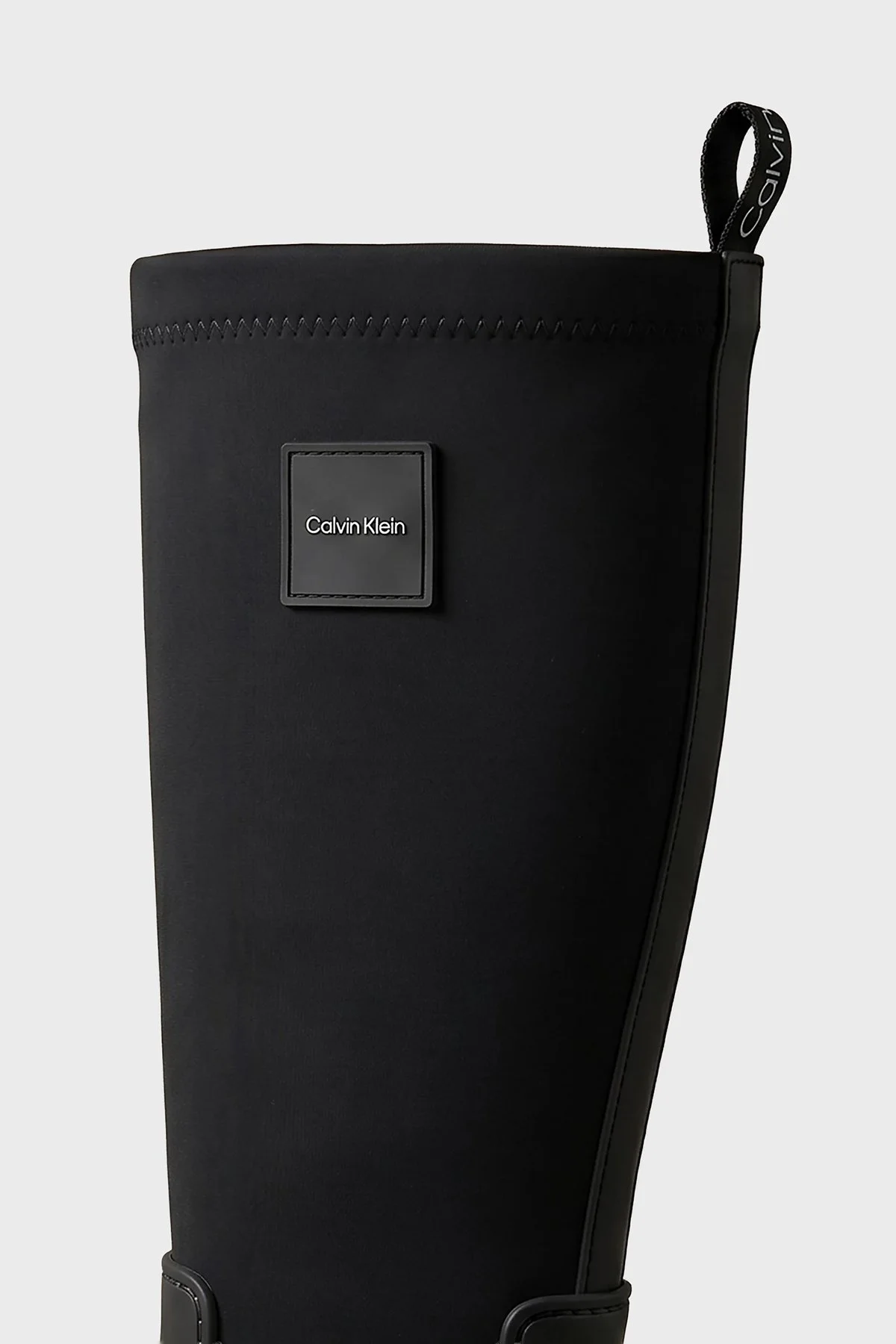 Calvin Klein Esnek Kalın Tabanlı HW0HW031800GJ Kadın Çizme HW0HW03180 0GJ Siyah - 6