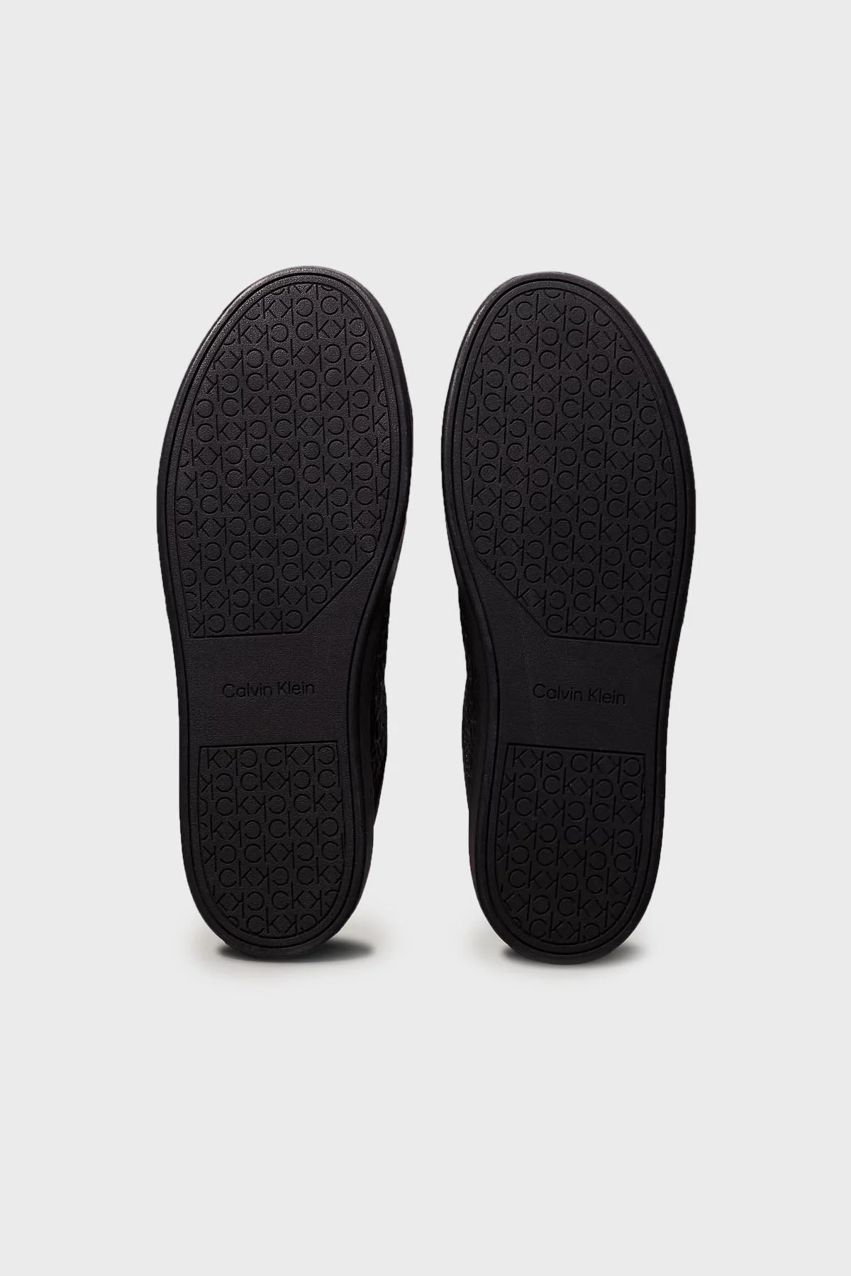 Calvin Klein Fermuar Detaylı Deri Sneaker HM0HM014960GT Erkek Ayakkabı HM0HM01496 0GT SİYAH - 6