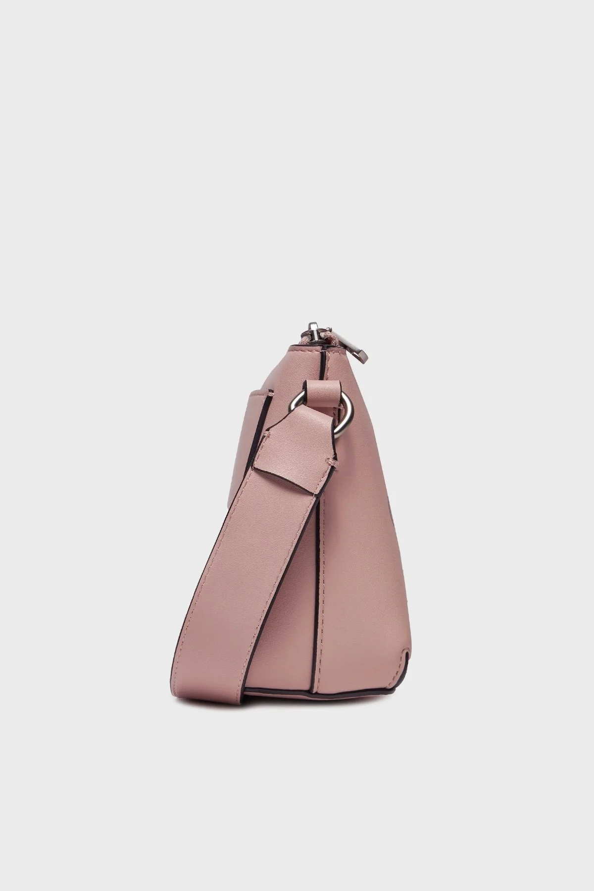 Calvin Klein Fermuarlı Ayarlanabilir Çapraz Askılı K60K610681TFT Bayan Çanta K60K610681 TFT PUDRA - 3