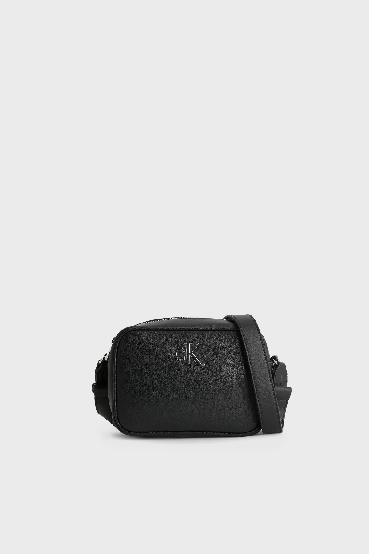 Calvin Klein Fermuarlı Ayarlanabilir Çapraz Askılı K60K610683BDS Bayan Çanta K60K610683 BDS SİYAH - 1