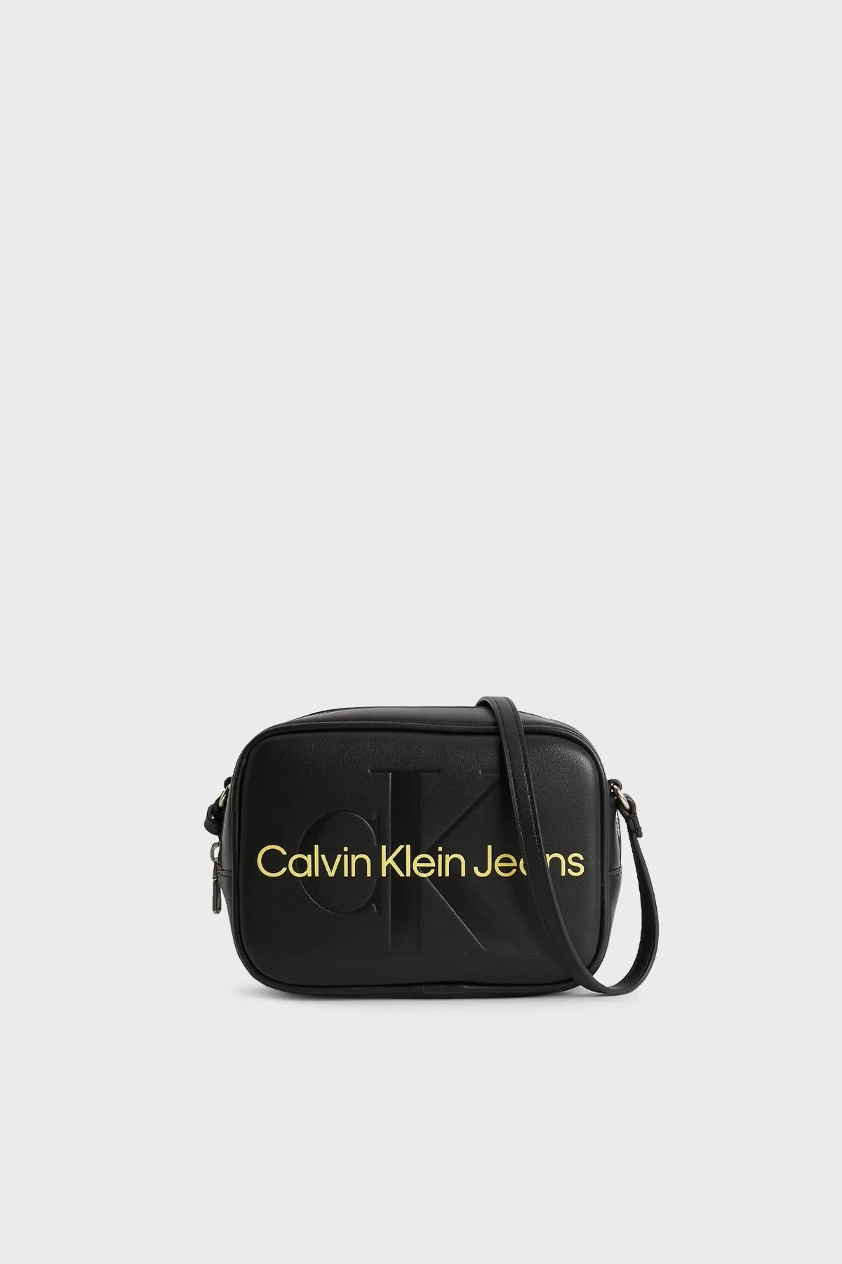 Calvin Klein Fermuarlı Ayarlanabilir Omuz Askılı Bayan Çanta K60K610275 0GN SİYAH - 1