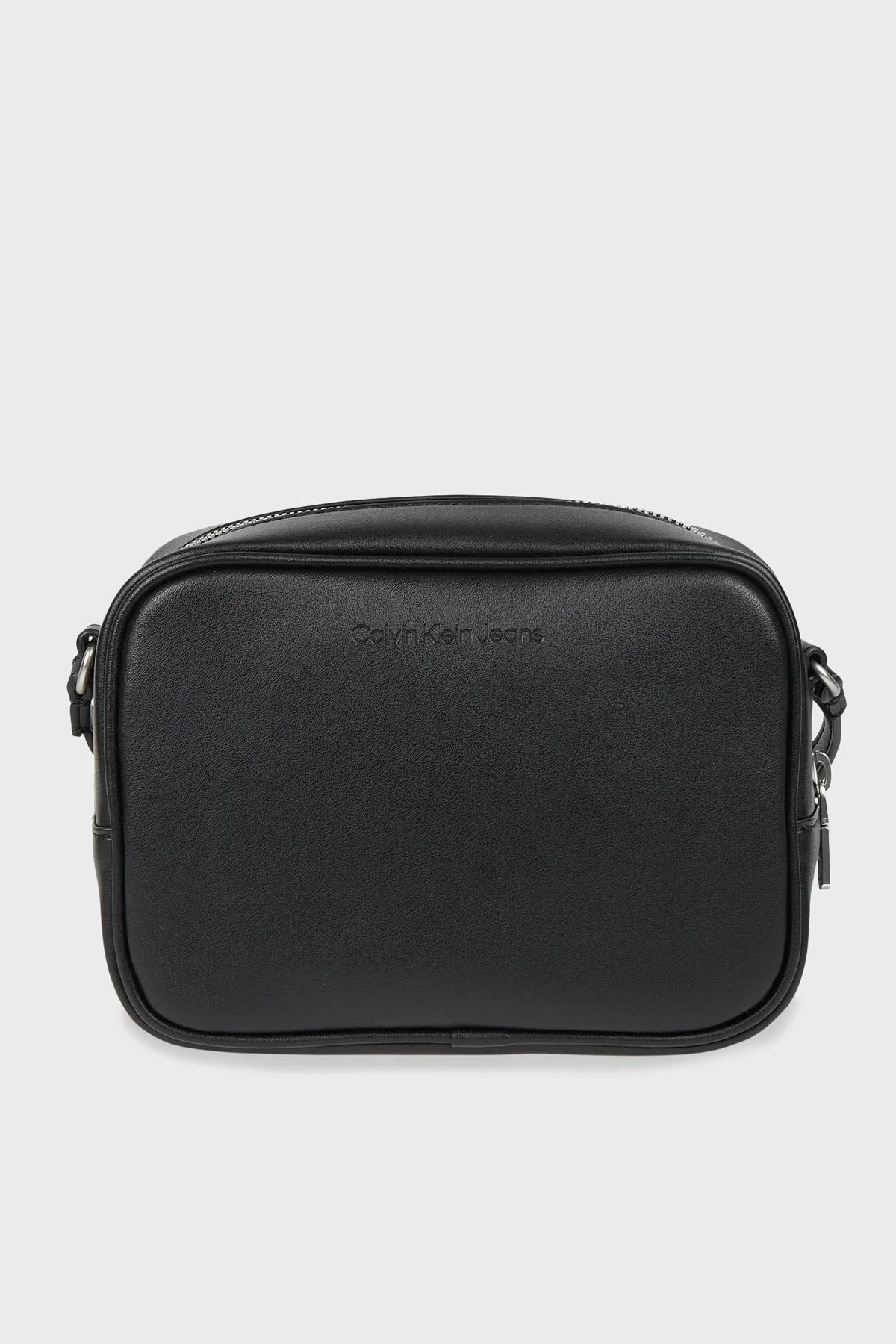 Calvin Klein Fermuarlı Ayarlanabilir Omuz Askılı Camera K60K610275BDS Kadın Çanta K60K610275 BDS SİYAH - 3