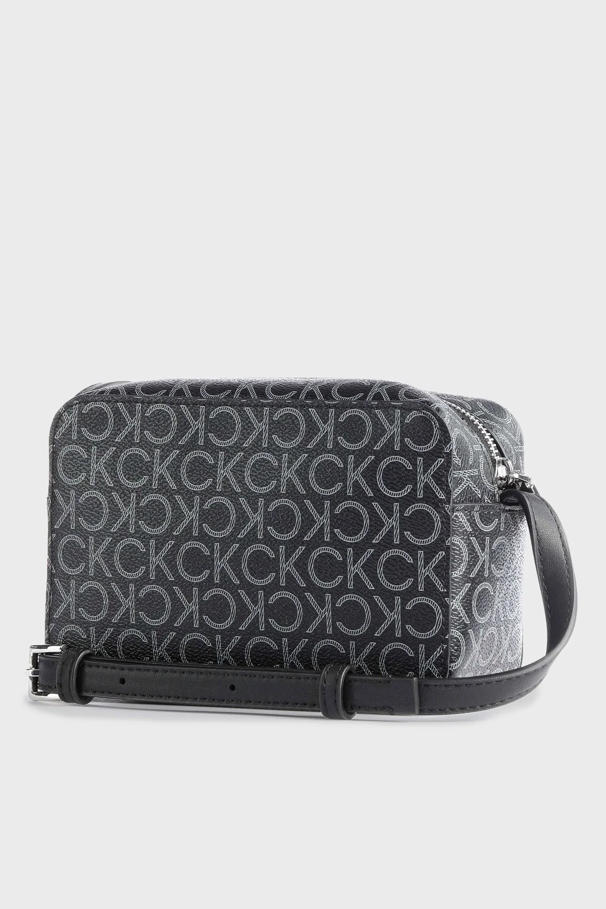 Calvin Klein Fermuarlı Ayarlanabilir Omuz Askılı Bayan Çanta K60K610294 0GJ SİYAH - 4