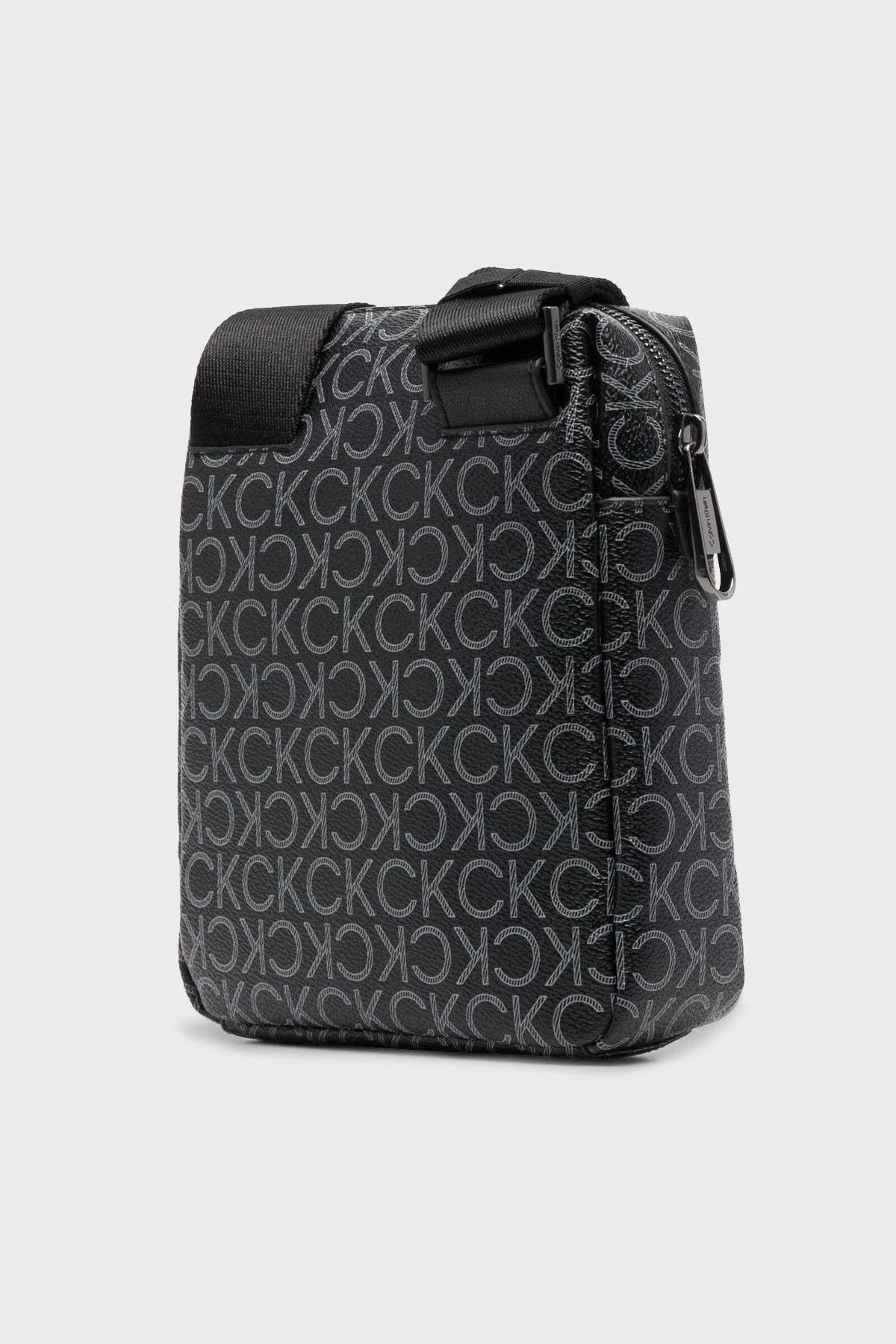 Calvin Klein Fermuarlı Ayarlanabilir Omuz Askılı Erkek Çanta K50K509231 01H SİYAH - 2