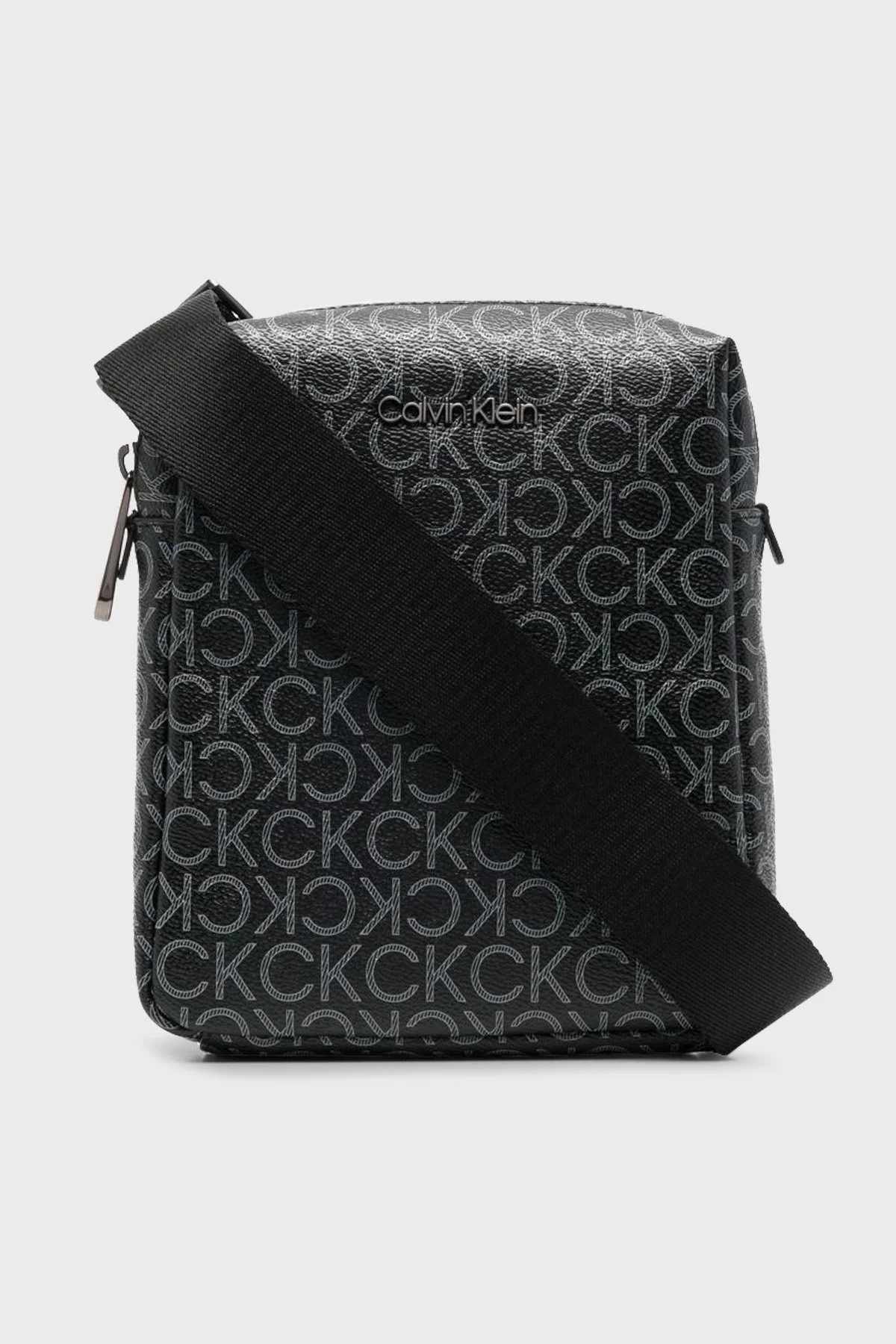 Calvin Klein Fermuarlı Ayarlanabilir Omuz Askılı Erkek Çanta K50K509231 01H SİYAH - 1