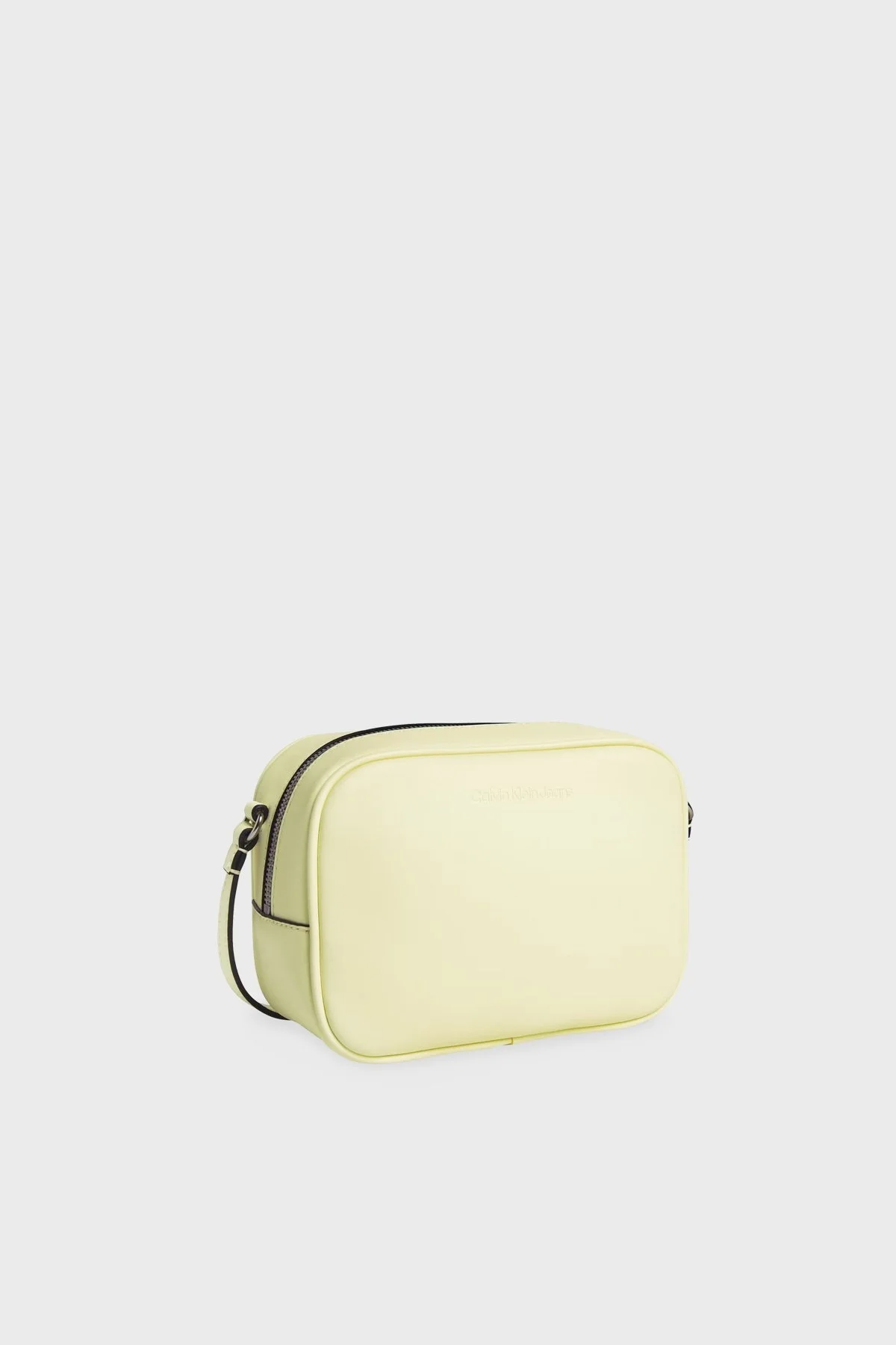 Calvin Klein Fermuarlı Ayarlanabilir Omuz Askılı K60K610275ZCW Bayan Çanta K60K610275 ZCW SARI - 2