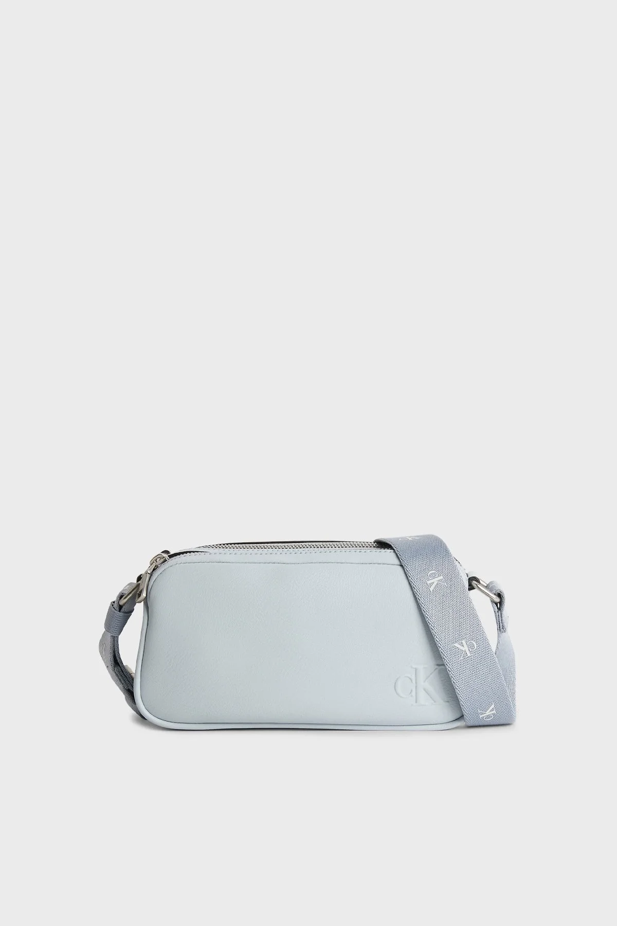 Calvin Klein Fermuarlı Ayarlanabilir Omuz Askılı K60K610326PNZ Bayan Çanta K60K610326 PNZ MAVİ - 1