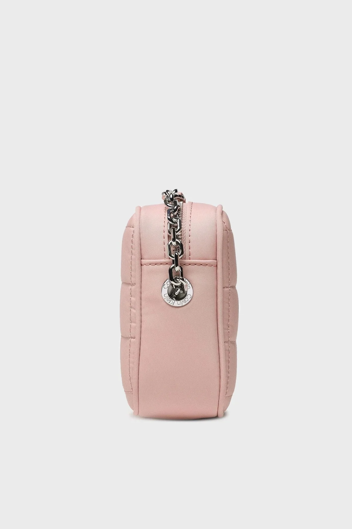 Calvin Klein Fermuarlı Ayarlanabilir Omuz Askılı K60K610640TQP Bayan Çanta K60K61064 0TQ PUDRA - 3