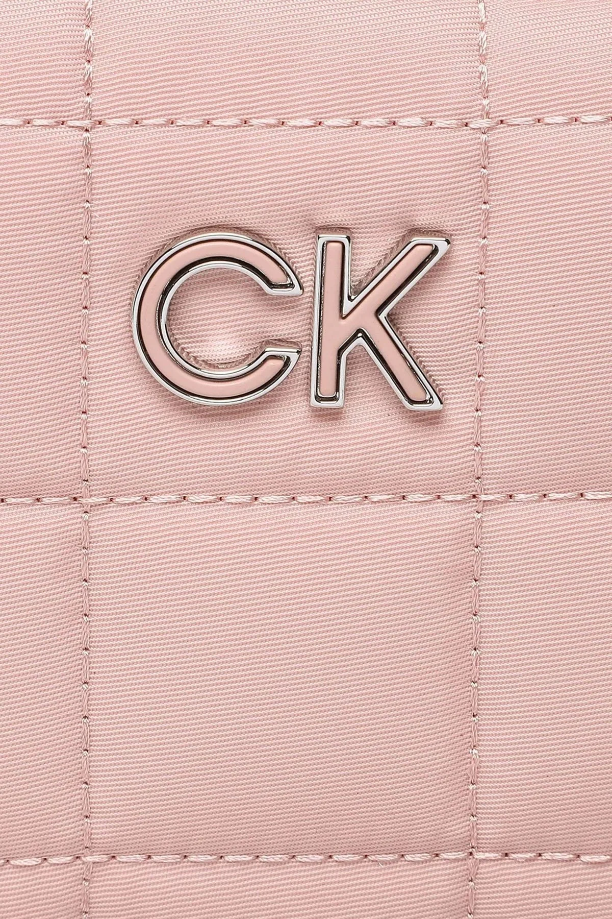 Calvin Klein Fermuarlı Ayarlanabilir Omuz Askılı K60K610640TQP Bayan Çanta K60K61064 0TQ PUDRA - 6