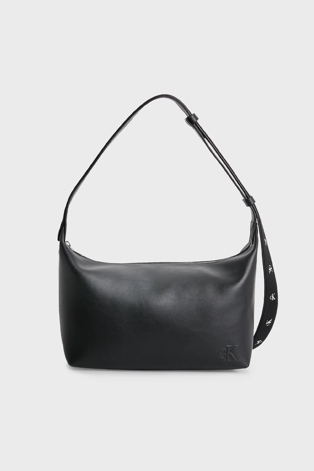 Calvin Klein Fermuarlı Ayarlanabilir Omuz Askılı K60K610698BDS Bayan Çanta K60K610698 BDS SİYAH - 1