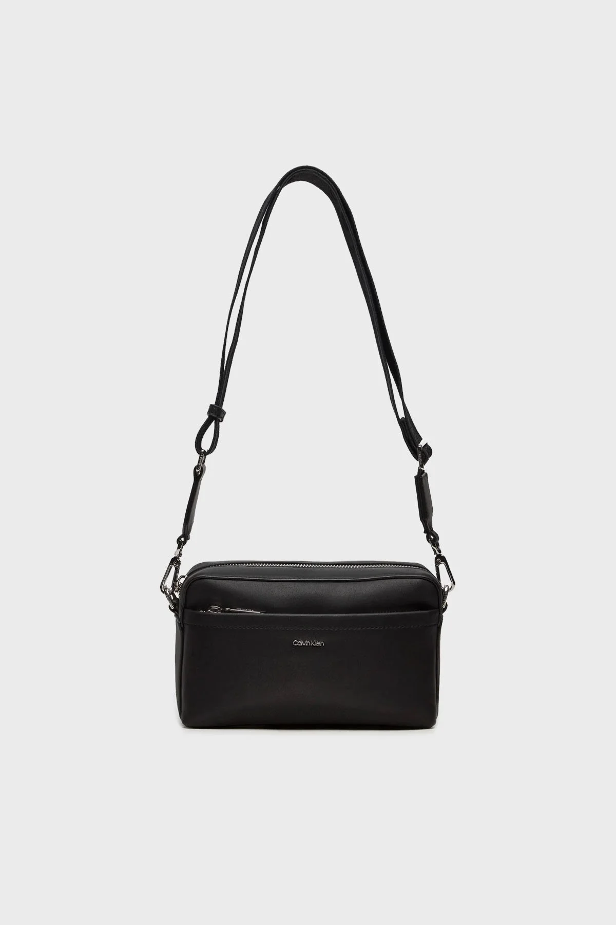 Calvin Klein Fermuarlı Çıkarılabilir Çift Askılı K60K612901BEH Bayan Çanta K60K612901 BEH SİYAH - 3