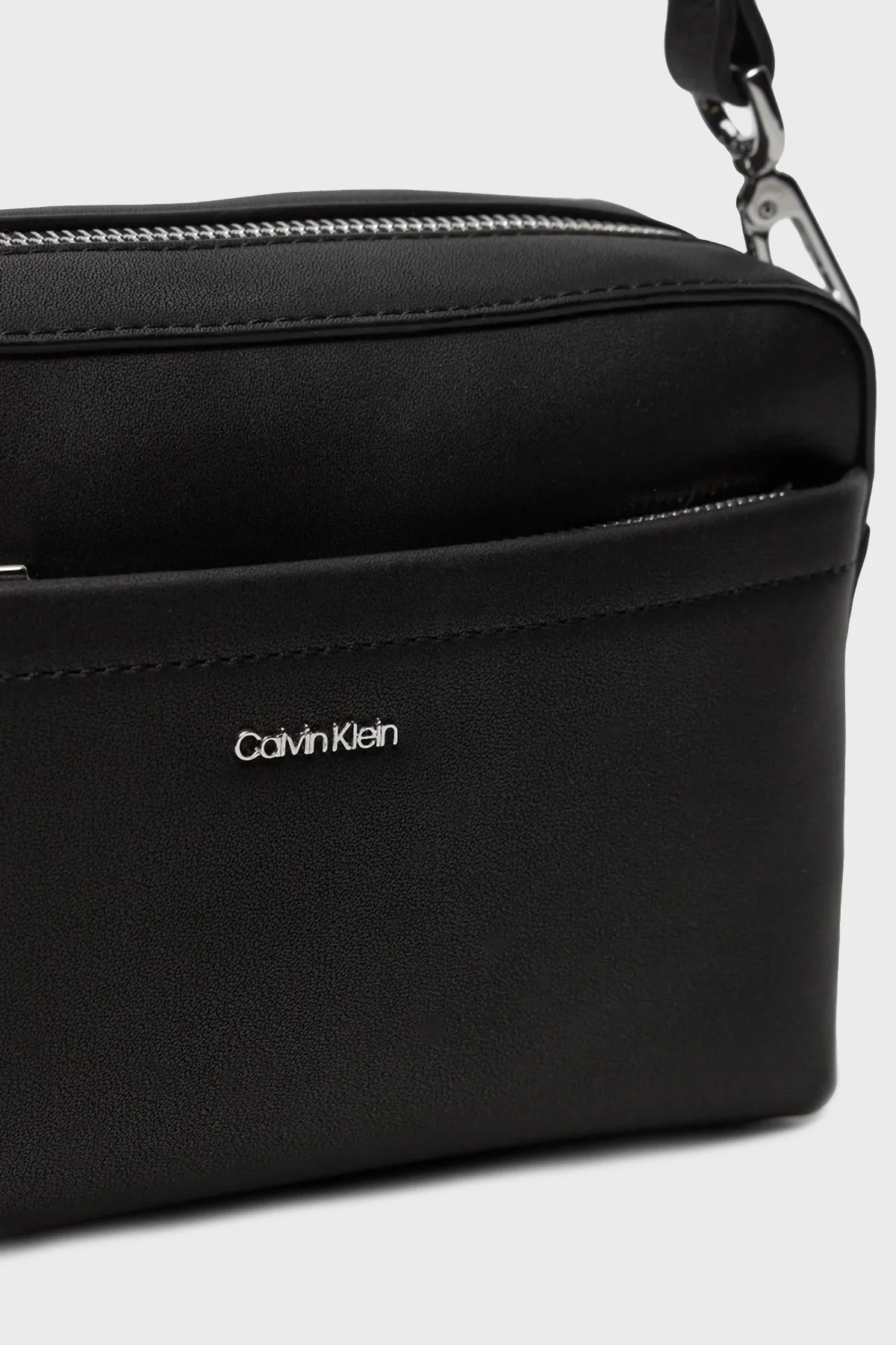 Calvin Klein Fermuarlı Çıkarılabilir Çift Askılı K60K612901BEH Bayan Çanta K60K612901 BEH SİYAH - 6