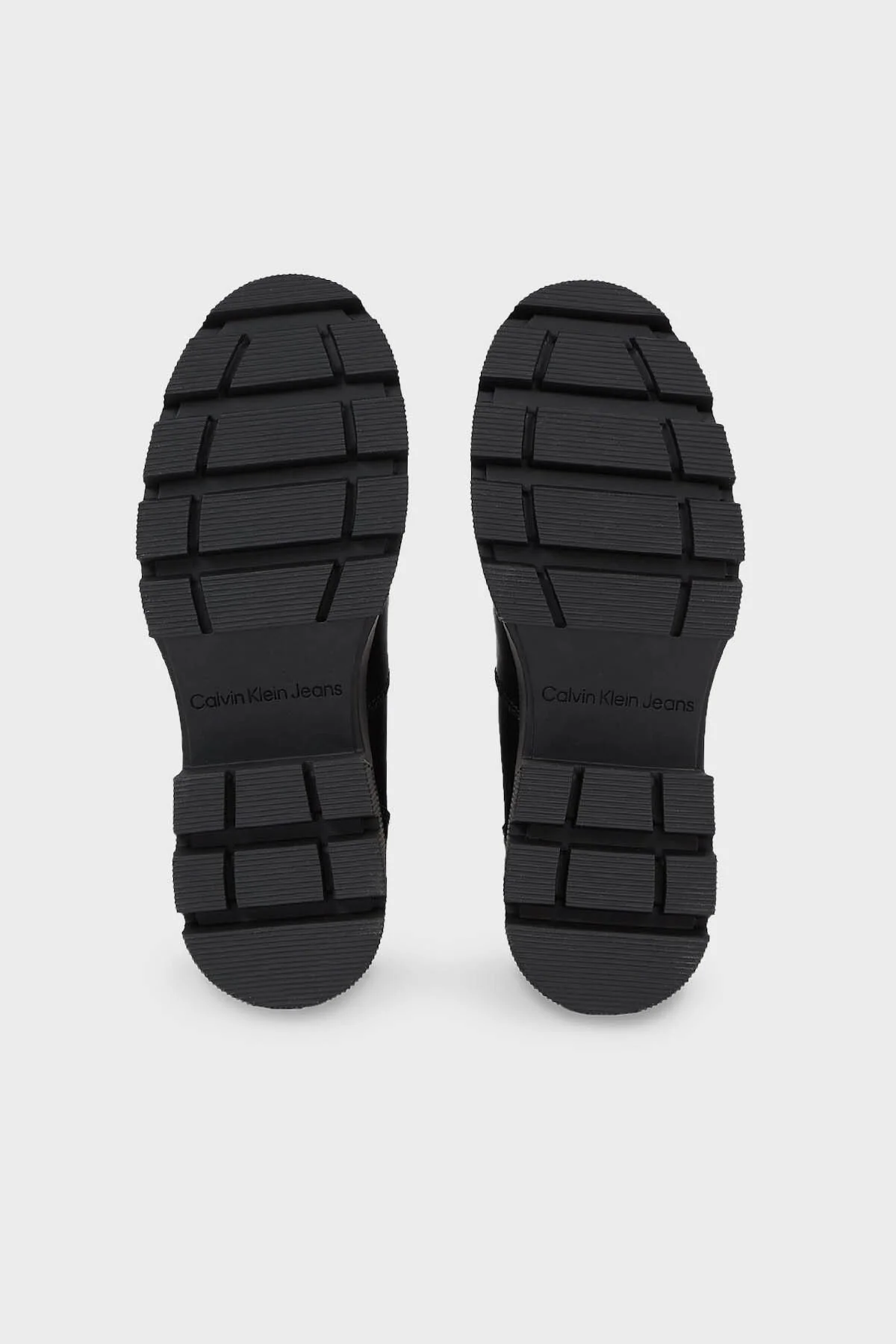 Calvin Klein Fermuarlı Deri YW0YW011090GT Bayan Bot YW0YW01109 0GT SİYAH - 6