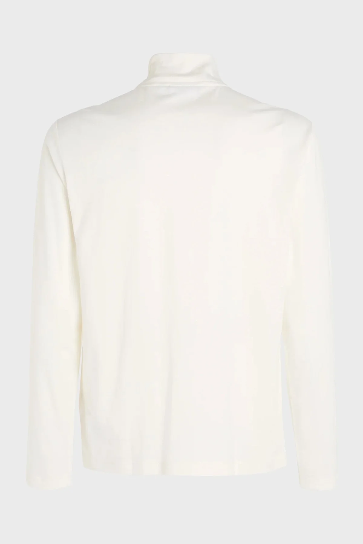 Calvin Klein Fermuarlı Dik Yaka % 100 Pamuk Regular Fit K10K111857YAH Erkek Sweat K10K111857 YAH BEYAZ - 5