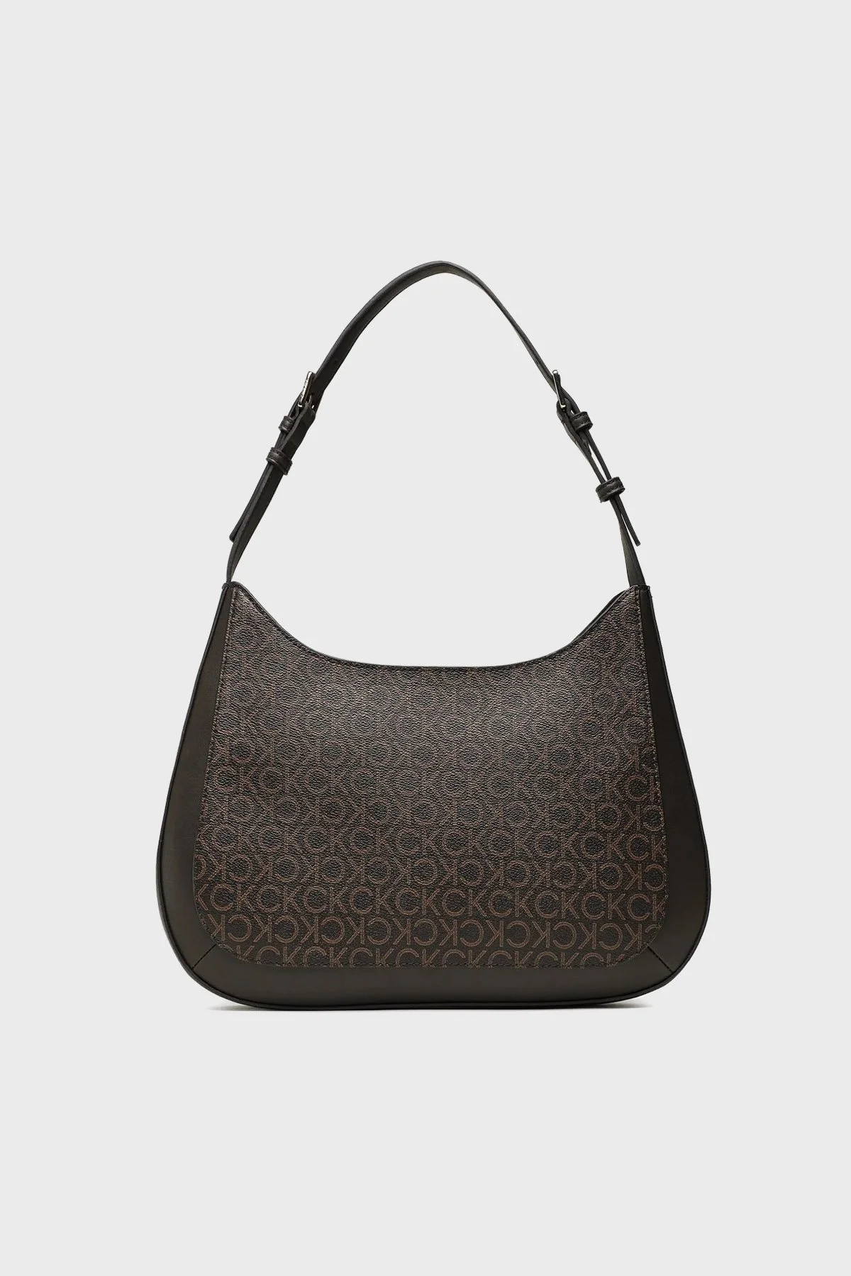 Calvin Klein Fermuarlı Omuz Askılı K60K6104460HD Bayan Çanta K60K610446 0HD KAHVE - 3