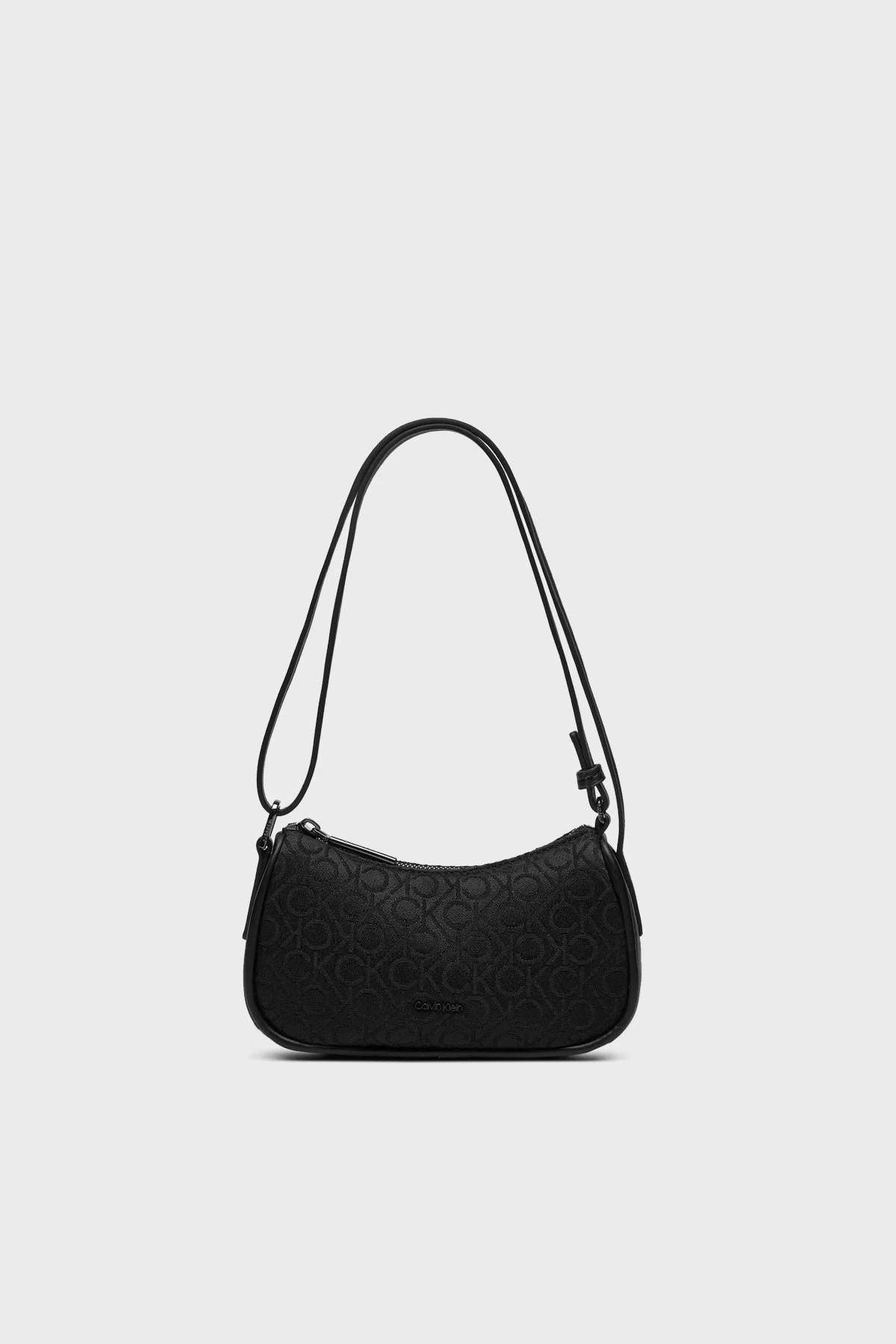 Calvin Klein Fermuarlı Omuz Askılı K60K6121510GK Bayan Çanta K60K612151 0GK SİYAH - 1