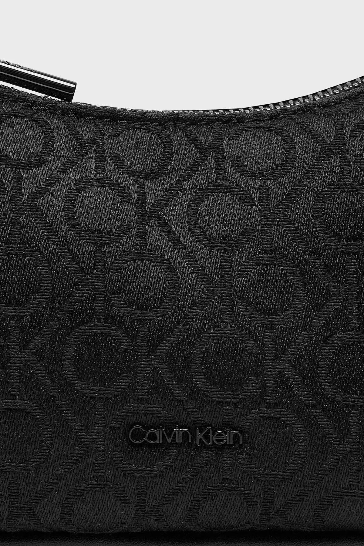 Calvin Klein Fermuarlı Omuz Askılı K60K6121510GK Bayan Çanta K60K612151 0GK SİYAH - 4