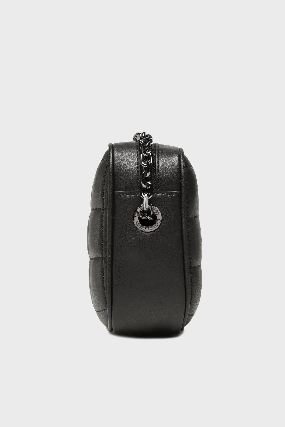 Calvin Klein Fermuarlı Zincir Detaylı Çapraz Askılı K60K610445BAX Bayan Çanta K60K610445 BAX SİYAH - 3