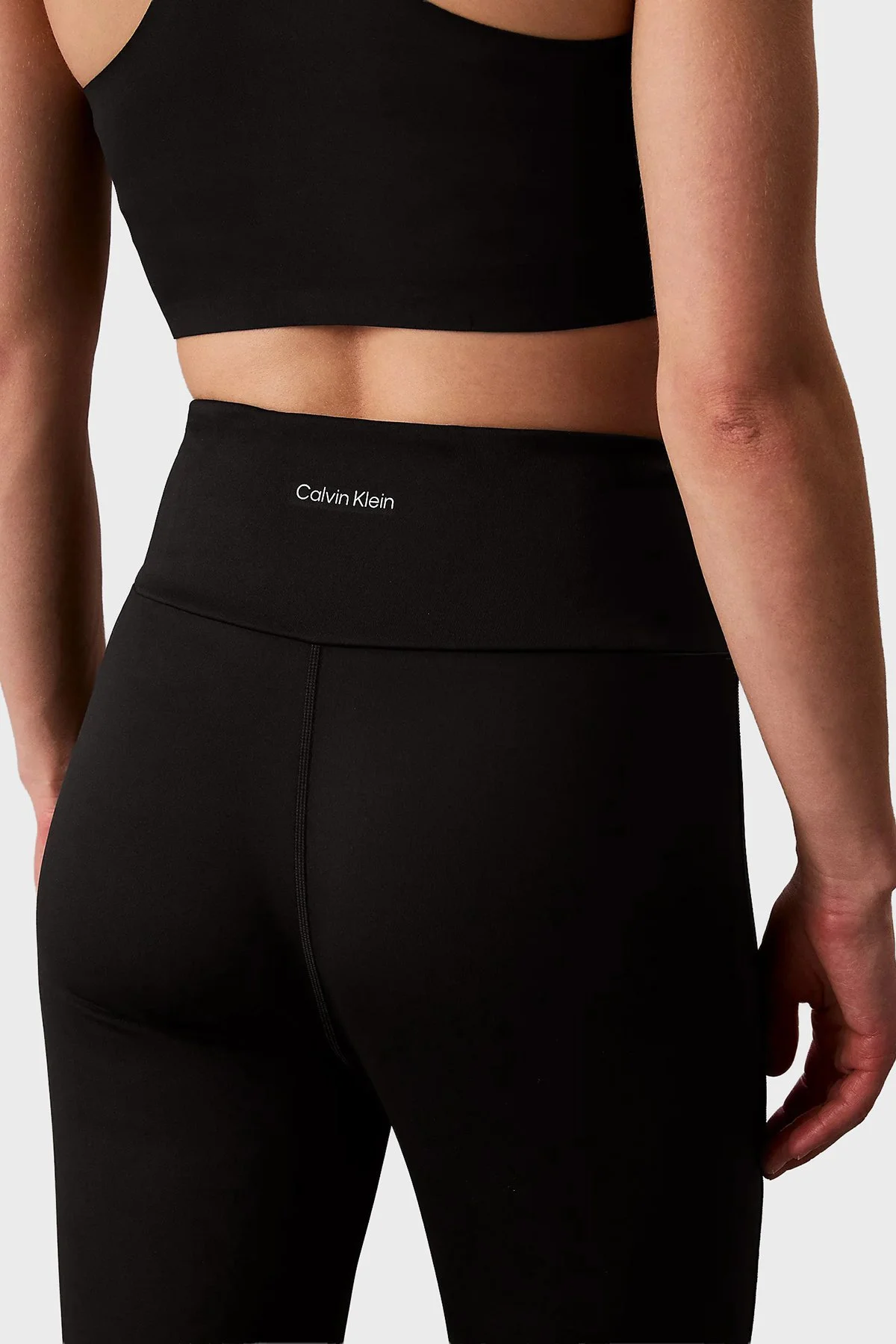 Calvin Klein Flare Fit Yüksek Bel Geniş Paça Sport LVGWS6L648UB1 Kadın Tayt LVGWS6L648 UB1 SİYAH - 6