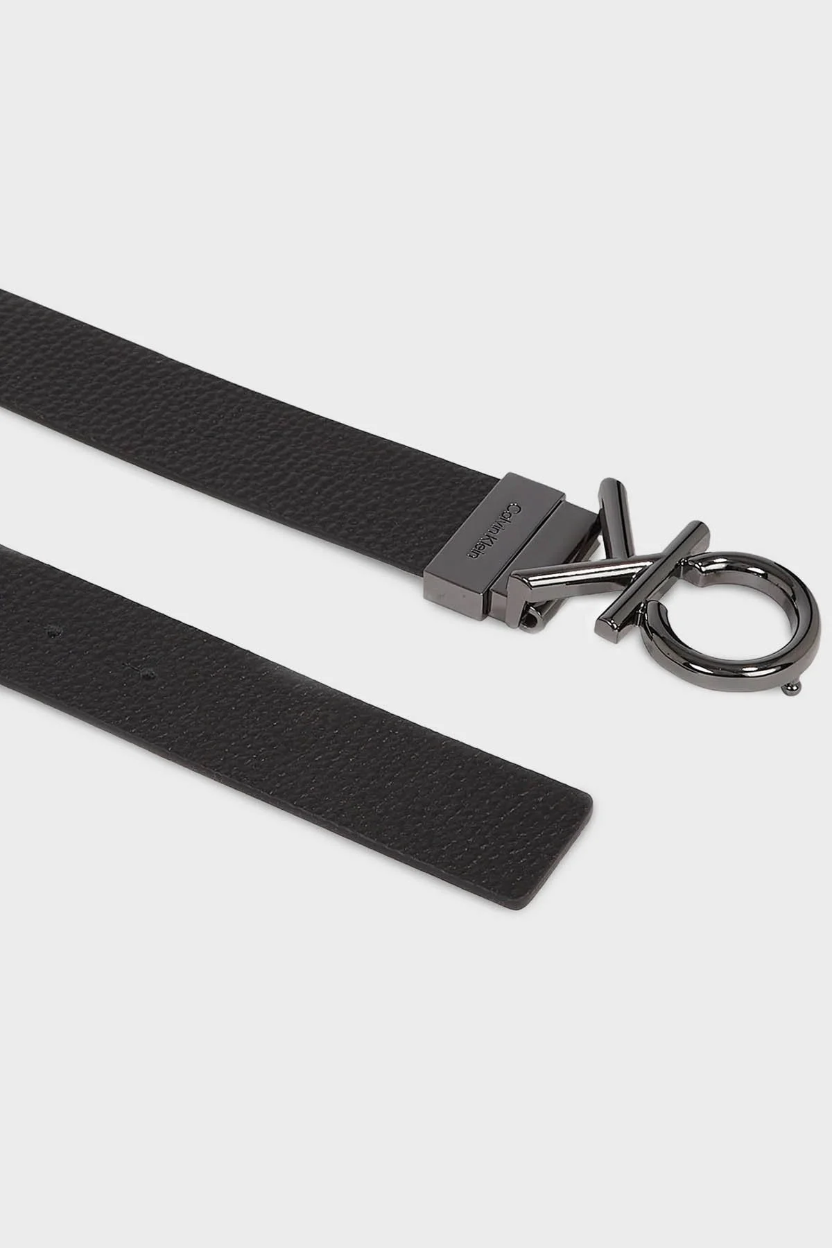 Calvin Klein Hakiki Deri Logolu K50K510948BAX Erkek Kemer K50K510948 BAX SİYAH - 4