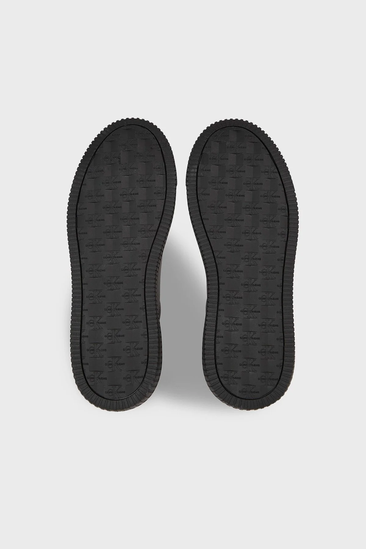 Calvin Klein Hakiki Deri Logolu Sneaker YM0YM006810GT Erkek Ayakkabı YM0YM00681 0GT SİYAH - 5