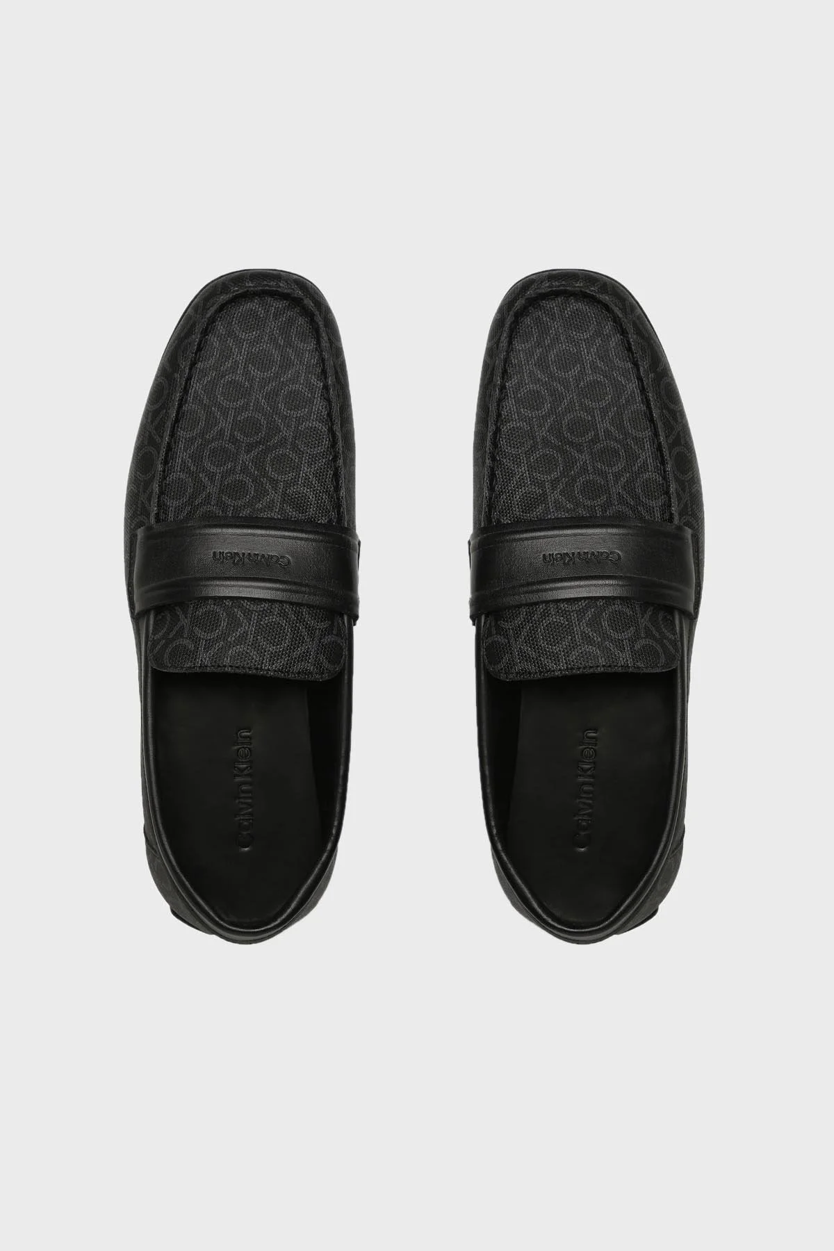 Calvin Klein Hakiki Deri Makosen Erkek Ayakkabı HM0HM00521 00V SİYAH - 5