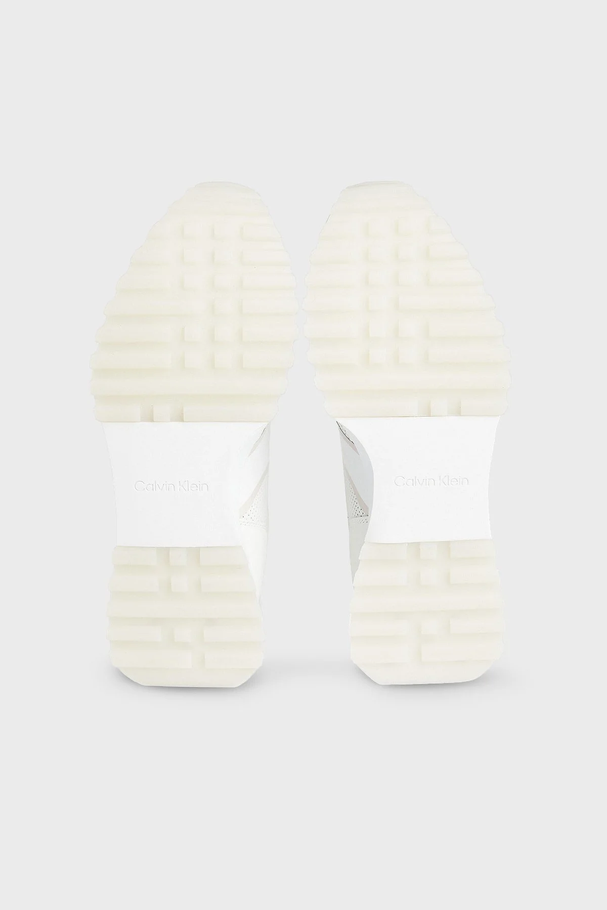 Calvin Klein Hakiki Deri Sneaker Bayan Ayakkabı HW0HW00810 0LB BEYAZ - 6